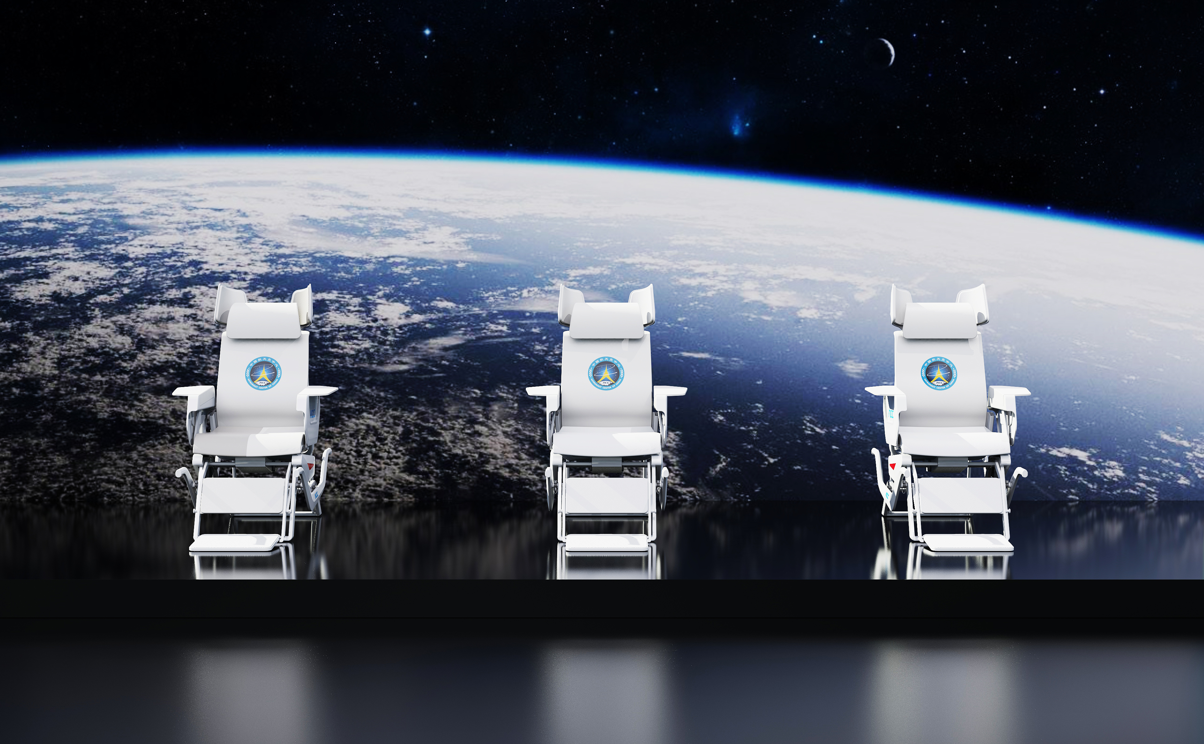 Shenzhou 14 spacecraft，Astronaut ground transfer tool，Chengdu Youlian Smart Industry Design，Space design，