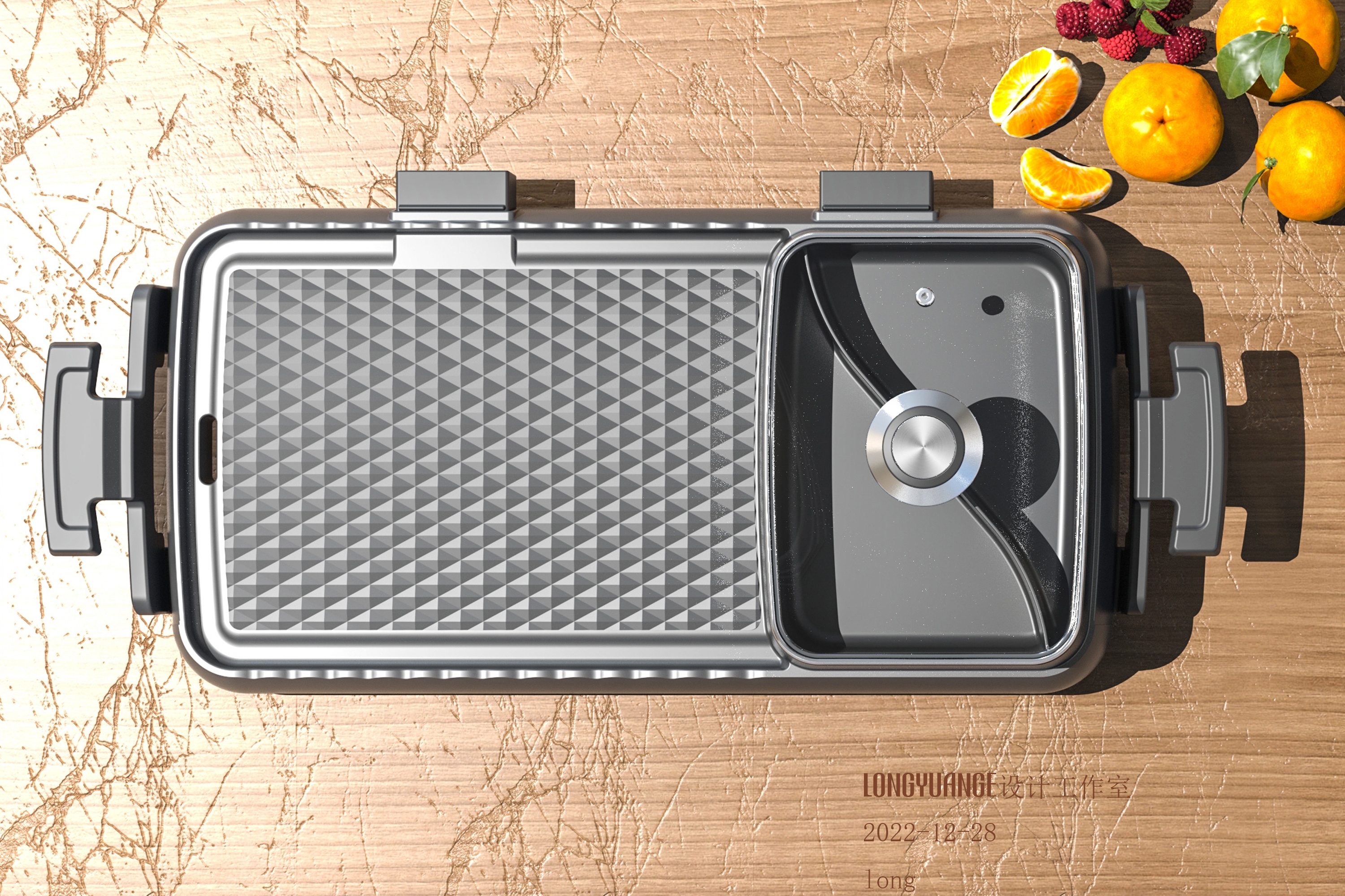 Baking tray，Electric baking pan，One Pot，Mandarin duck pot，Hot Pot，Household Electric Appliances，small home appliances，household electrical appliances，