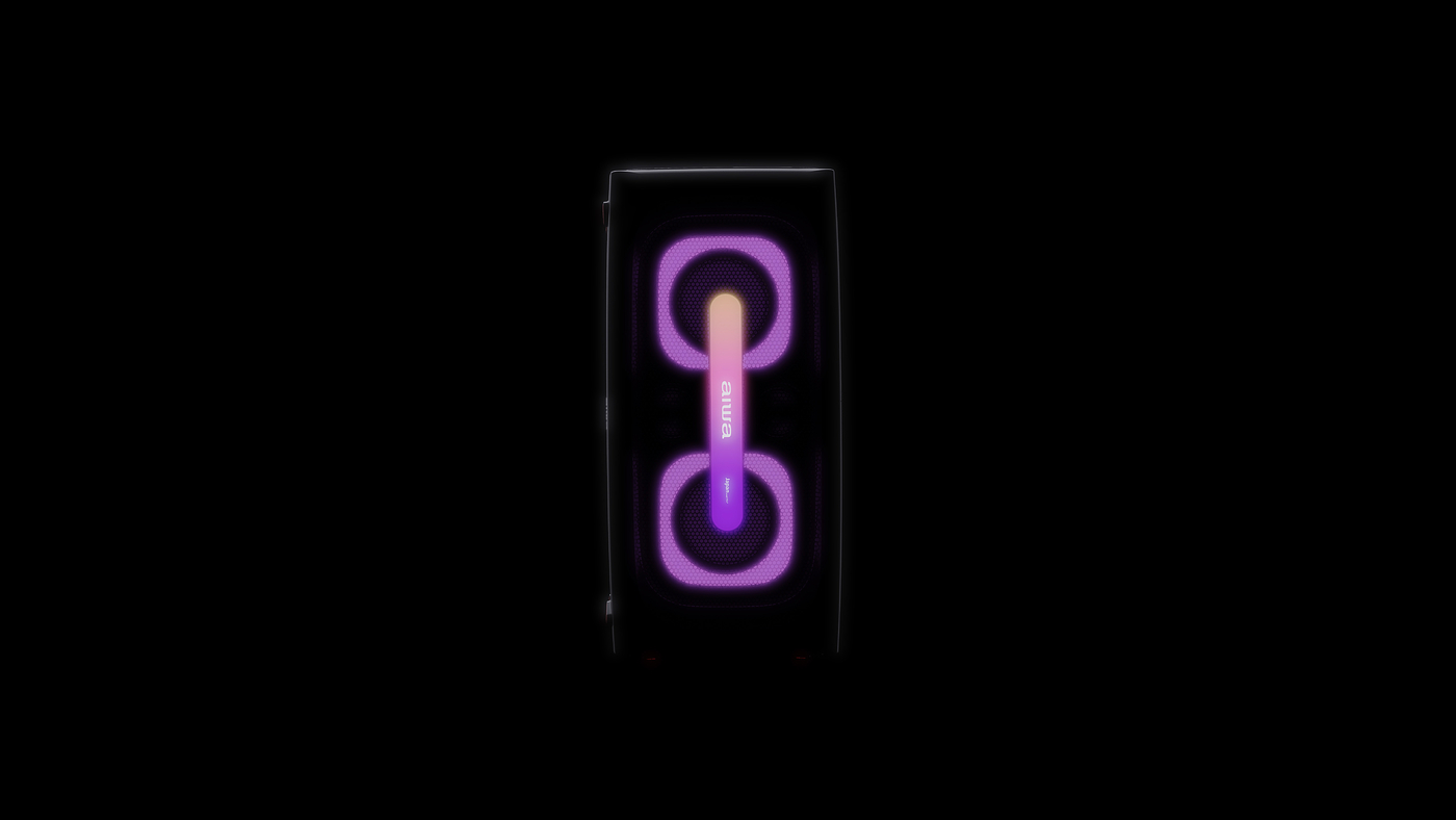 party speaker，Light speaker，outdoors，serialization，Cool，individualization，
