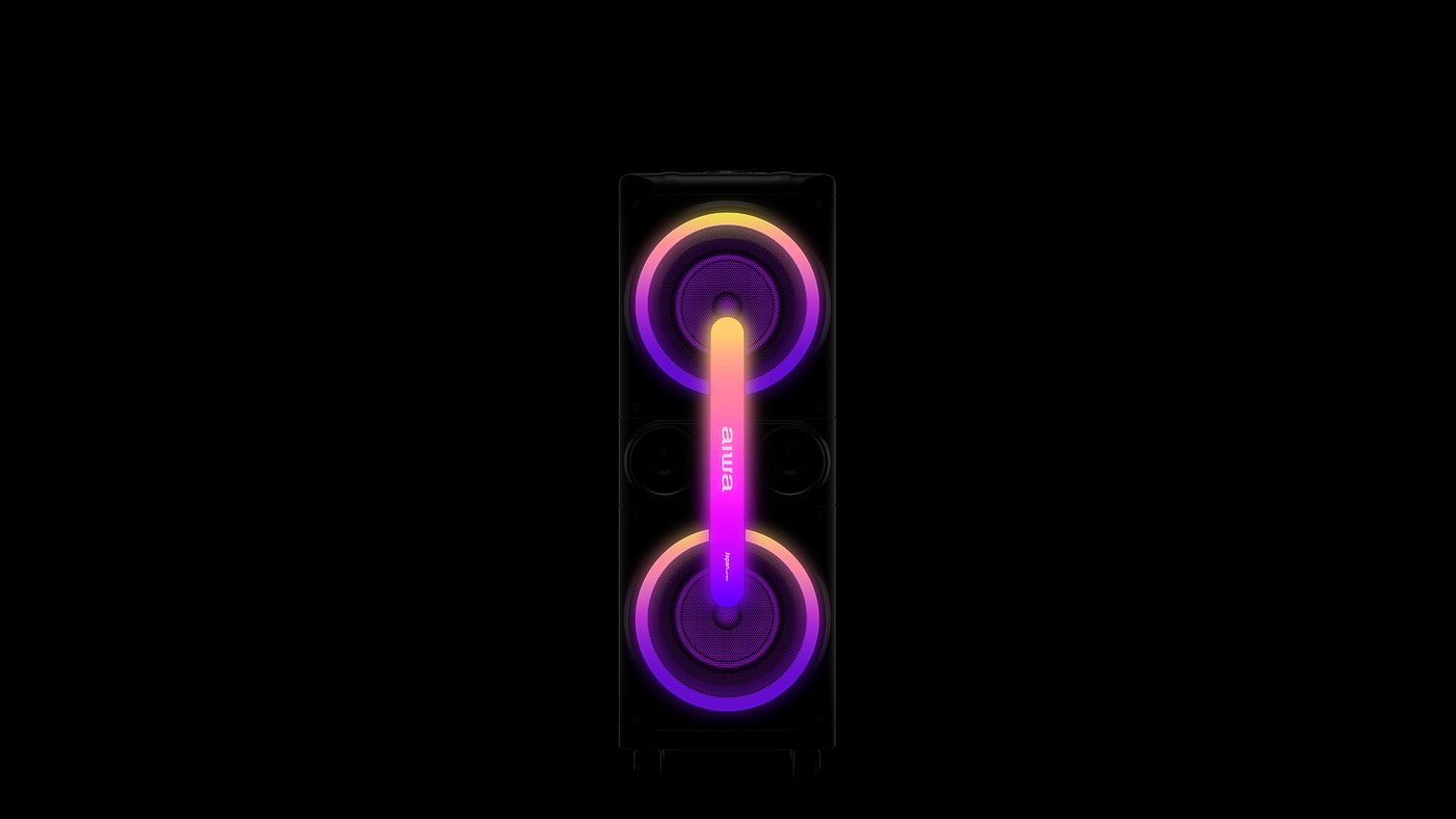 party speaker，Light speaker，outdoors，serialization，Cool，individualization，