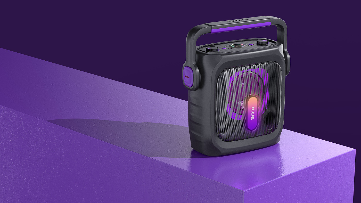party speaker，Light speaker，outdoors，serialization，Cool，individualization，