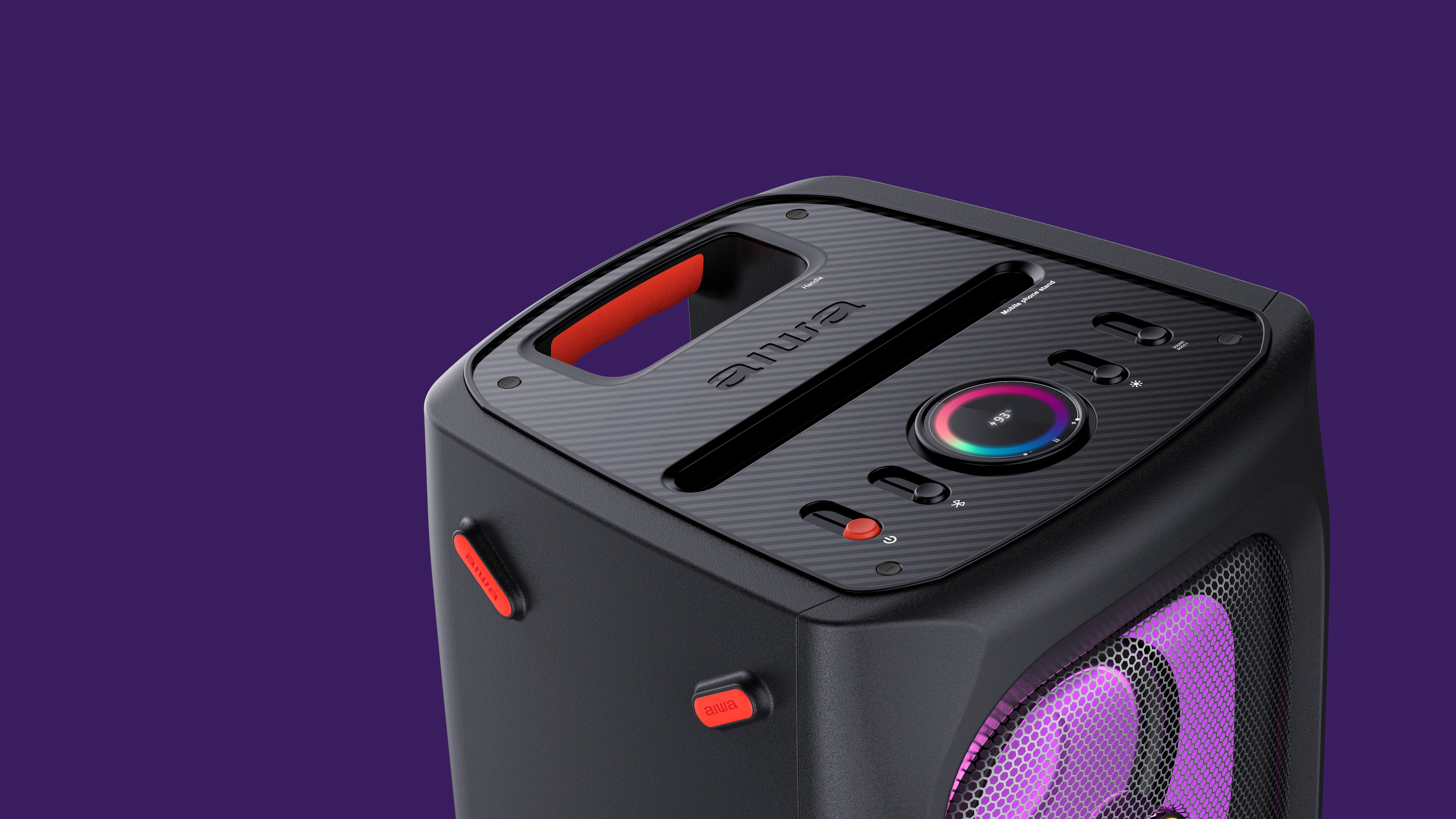 party speaker，Light speaker，outdoors，serialization，Cool，individualization，