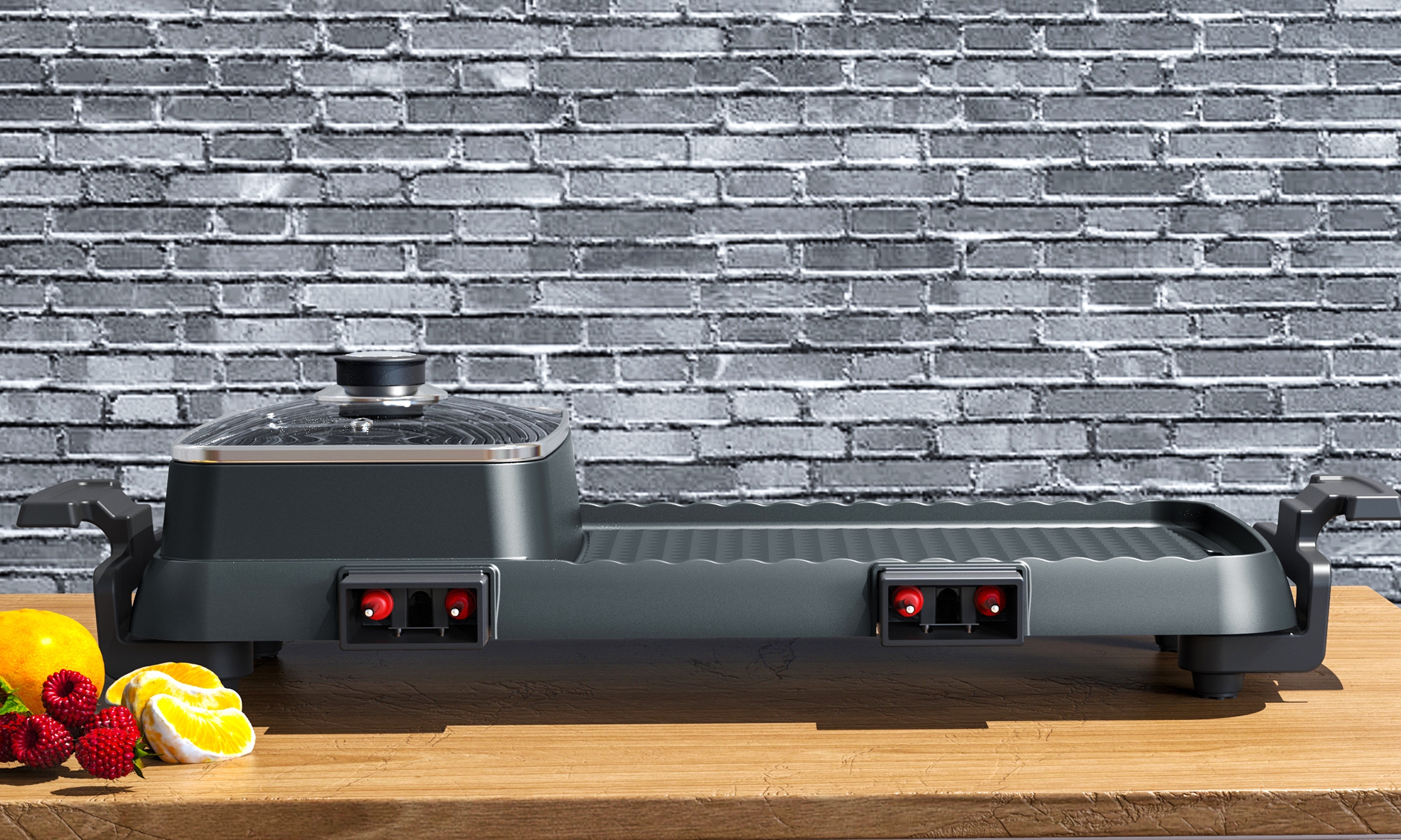 Baking tray，Electric baking pan，One Pot，Mandarin duck pot，Hot Pot，Household Electric Appliances，small home appliances，household electrical appliances，