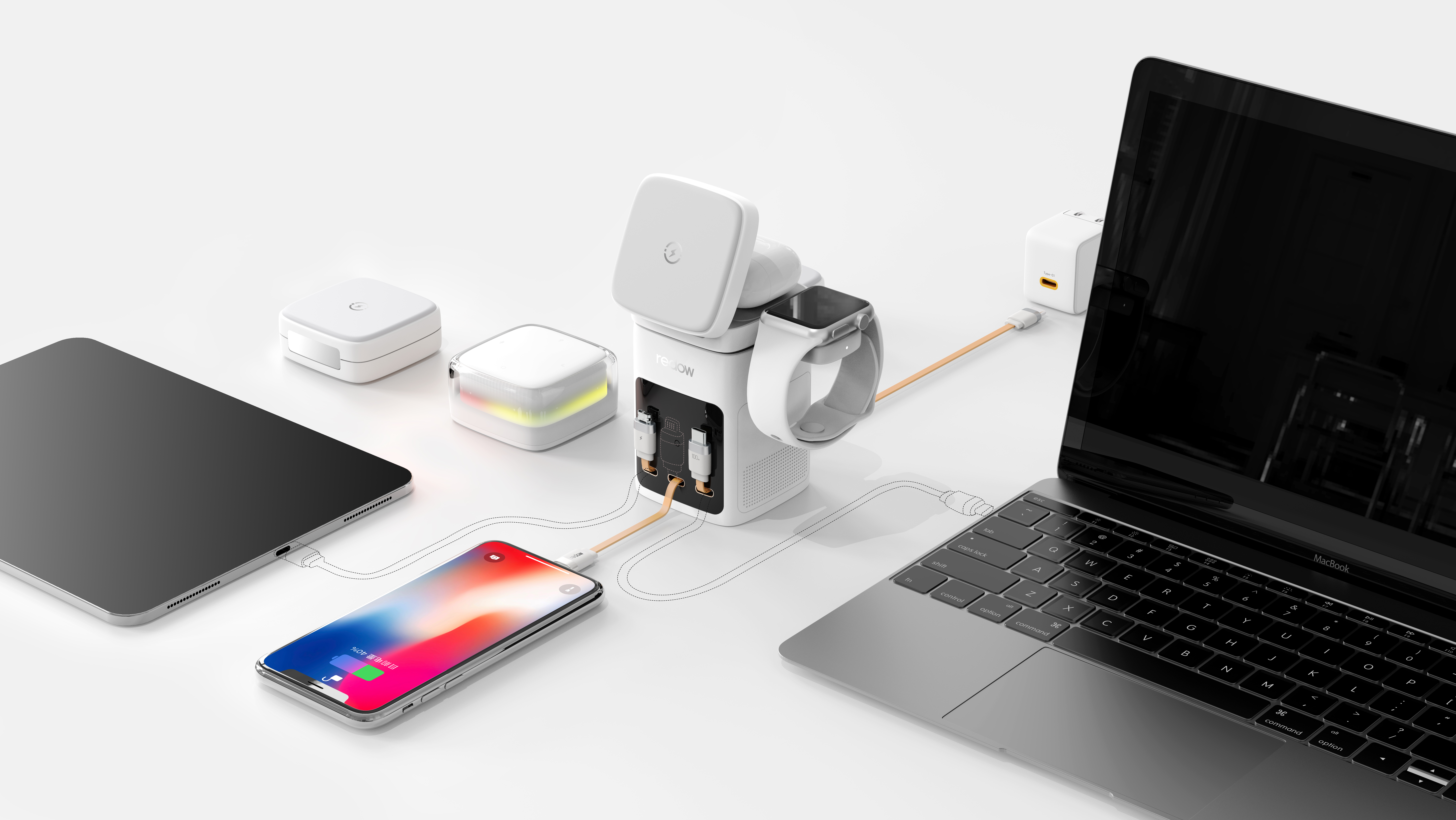 Storage line, wireless charger, module, charger，