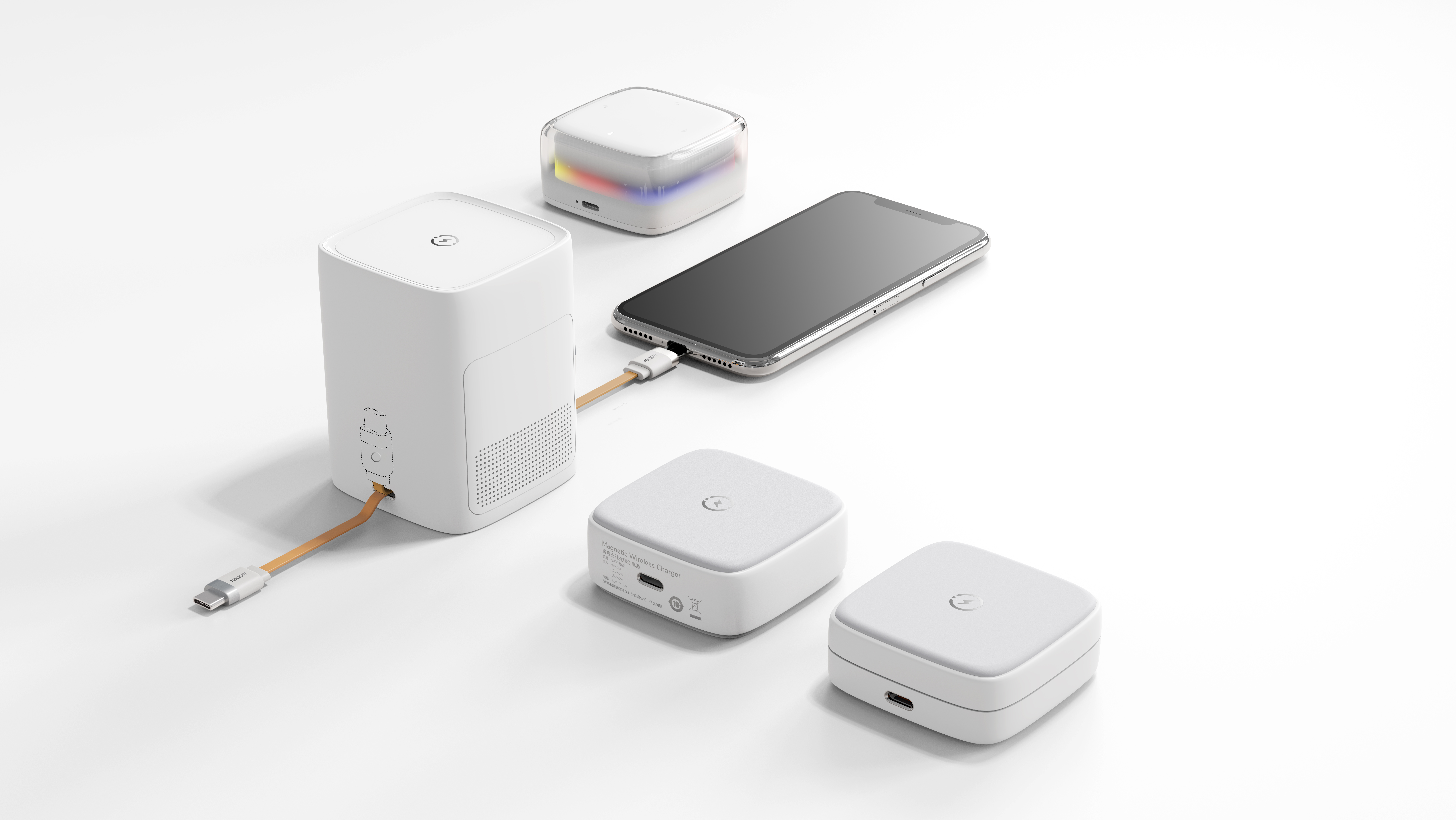 Storage line, wireless charger, module, charger，