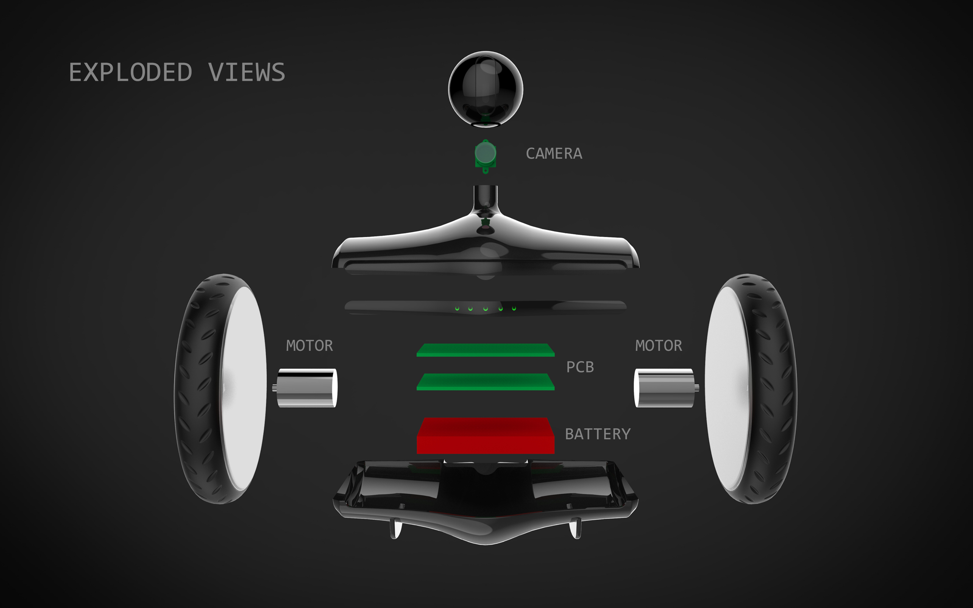 industrial design，Remote control car，Balance car，