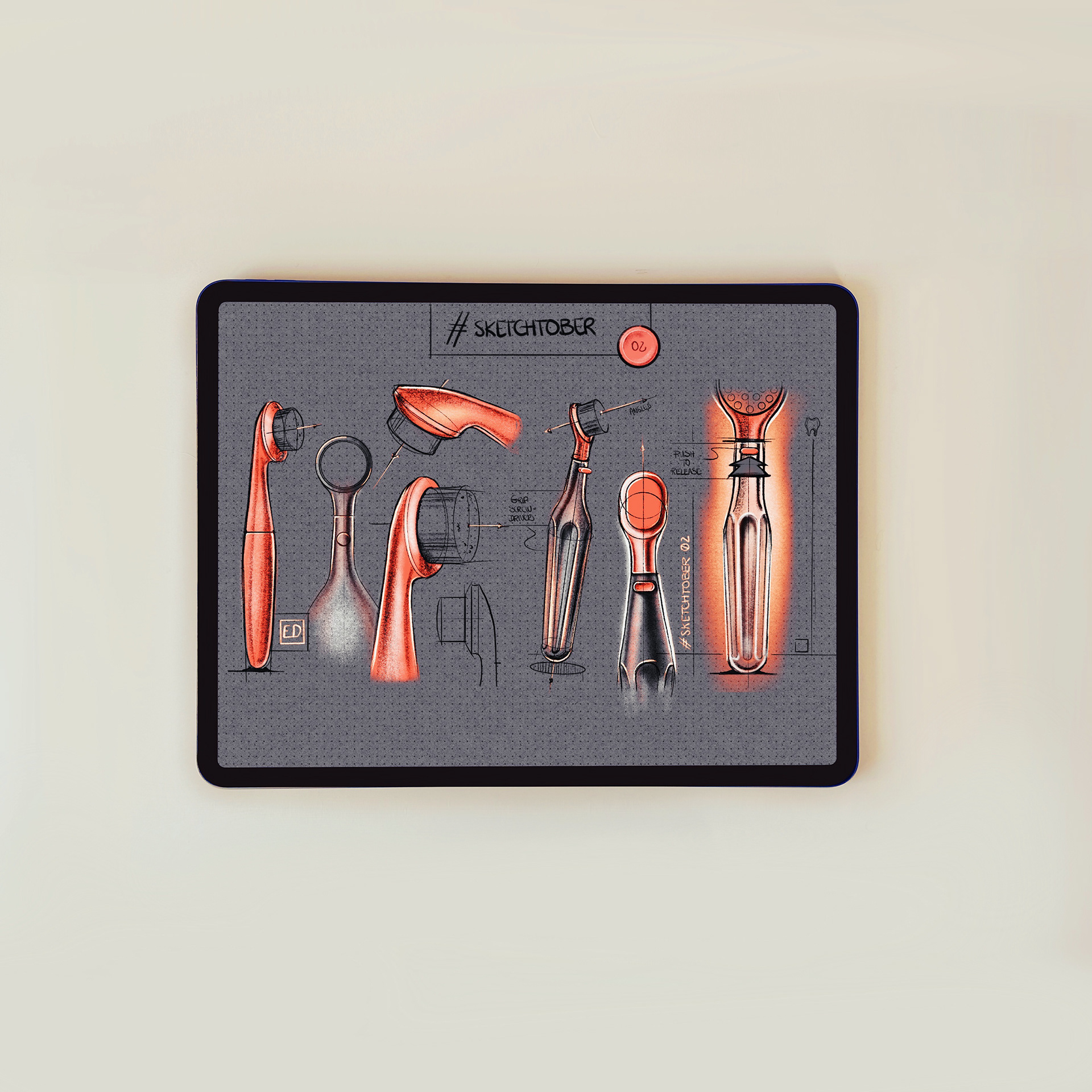 toothbrush，Daily Necessities，Simplicity，