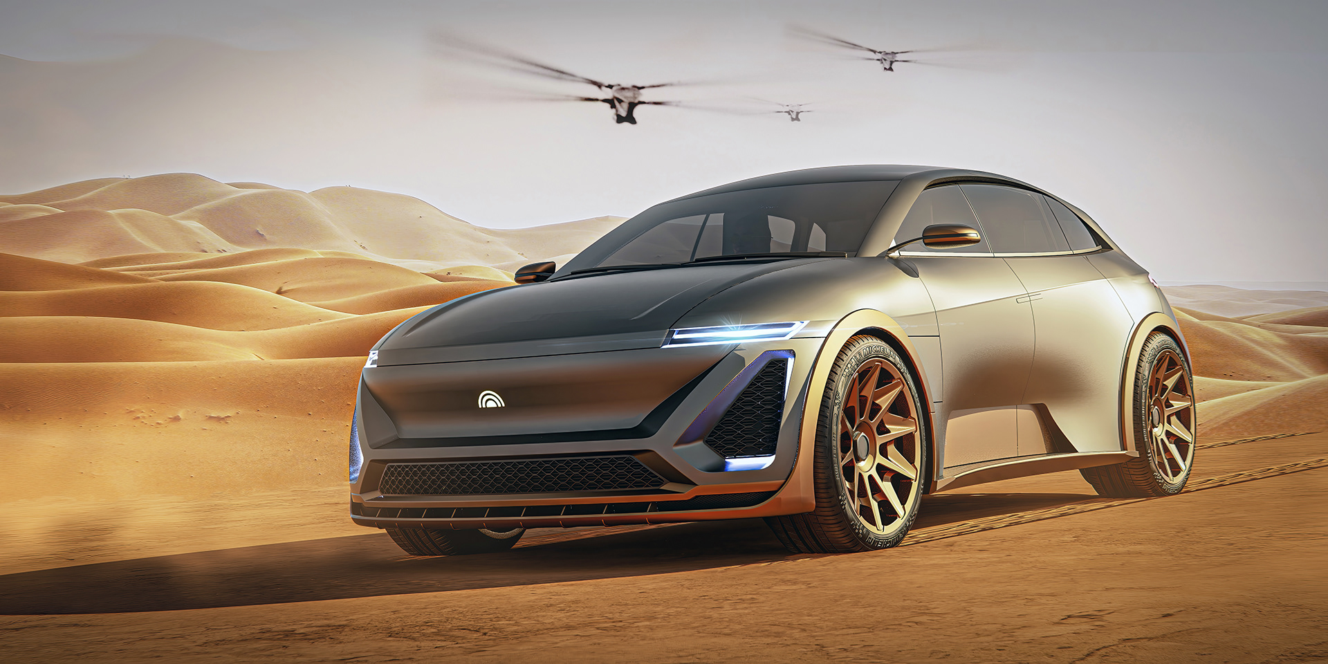 automobile，suv，Sand dunes，