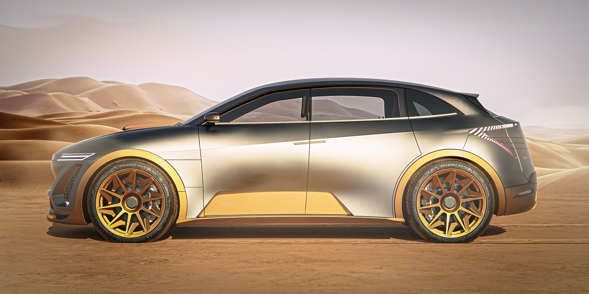 automobile，suv，Sand dunes，