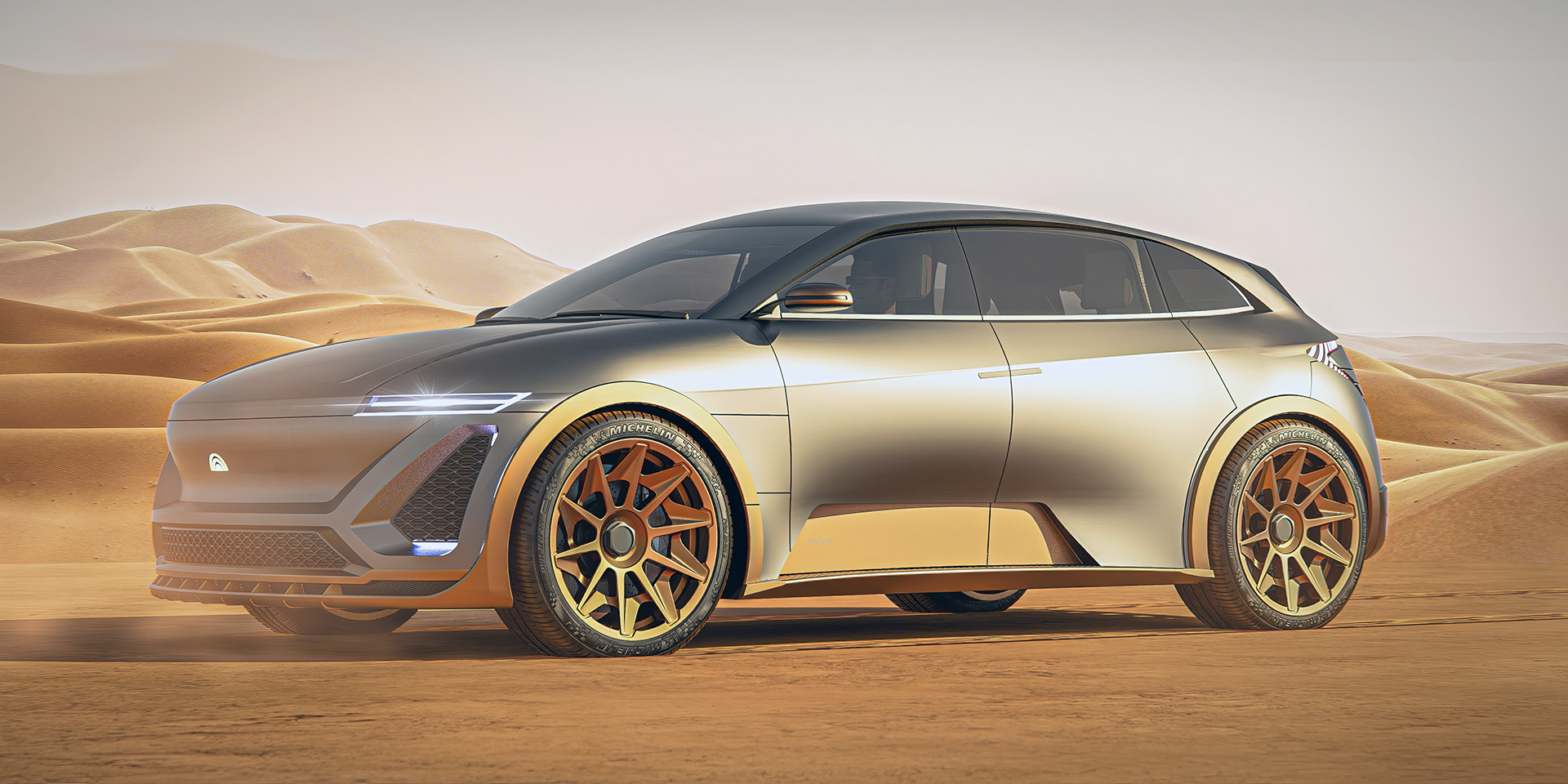 automobile，suv，Sand dunes，