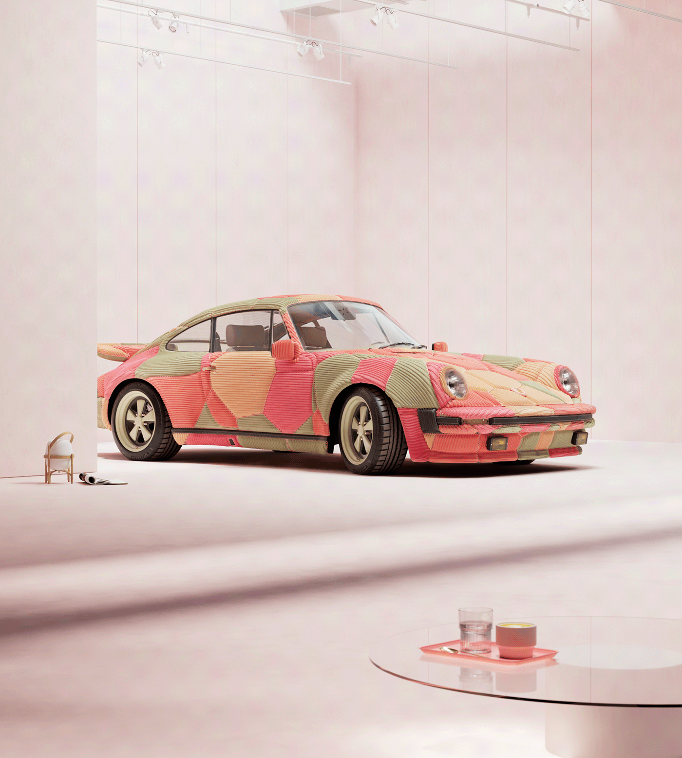 911 in fabrics，automobile，vehicle，originality，