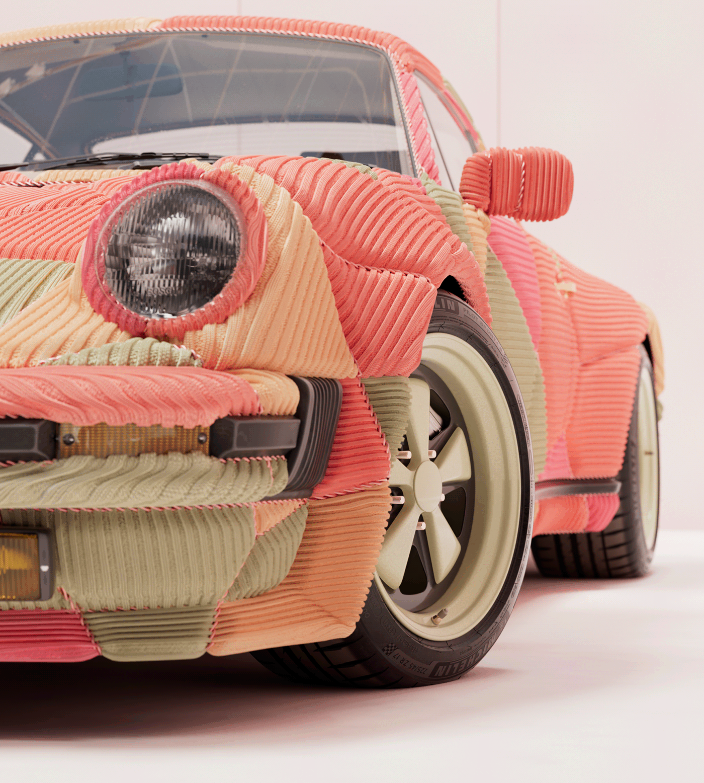 911 in fabrics，automobile，vehicle，originality，