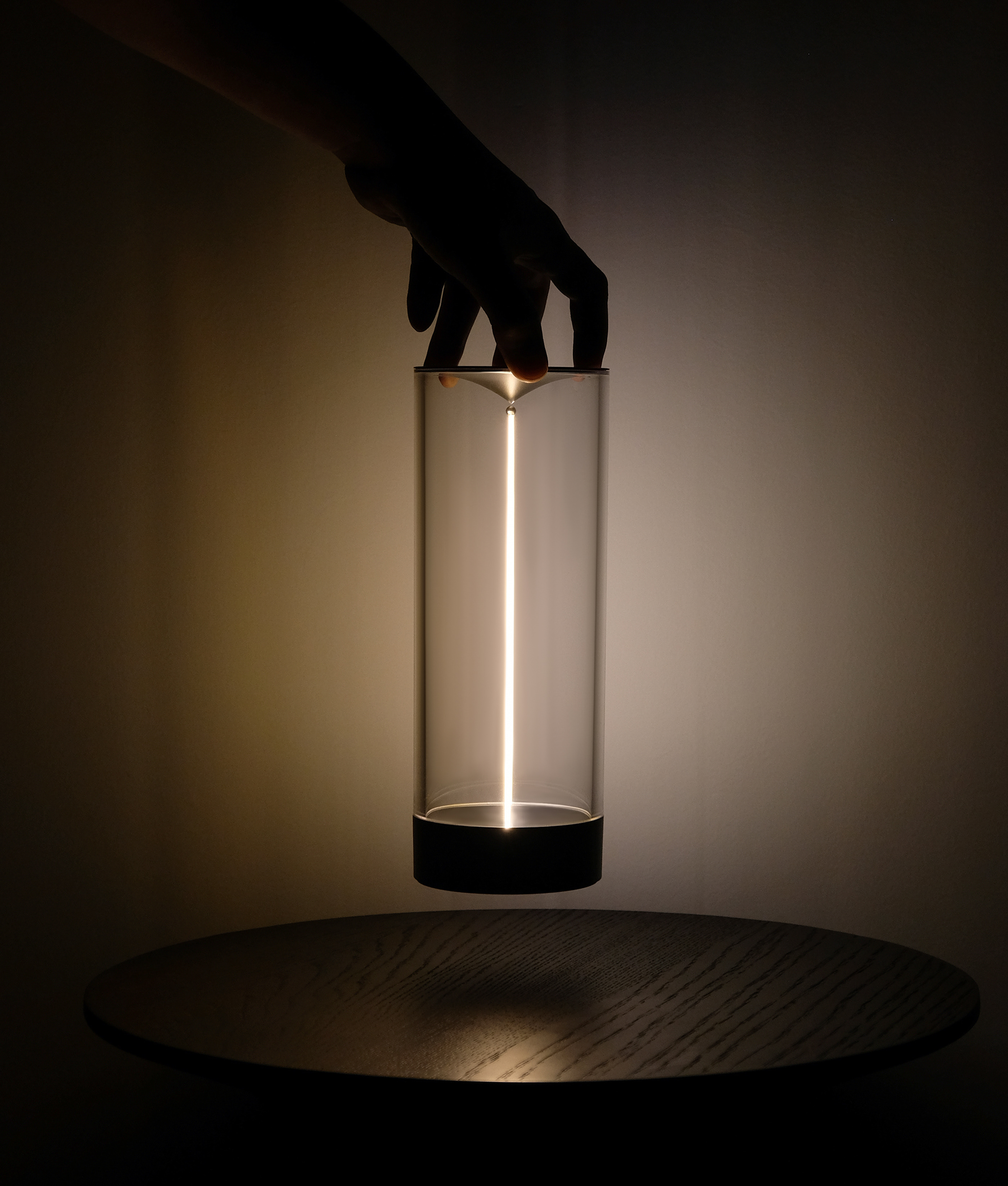 Atmosphere lamp，Linear filament，Simple design，cylinder，Simple，