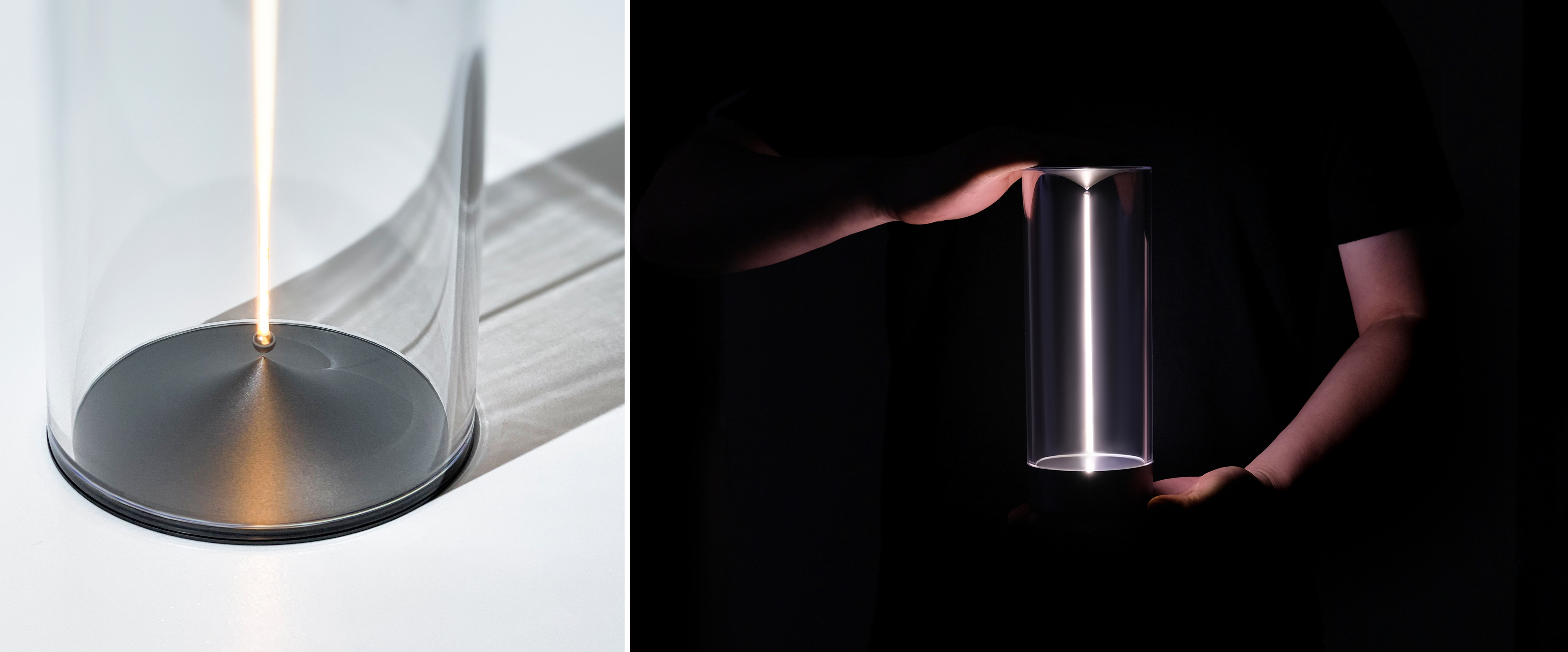 Atmosphere lamp，Linear filament，Simple design，cylinder，Simple，