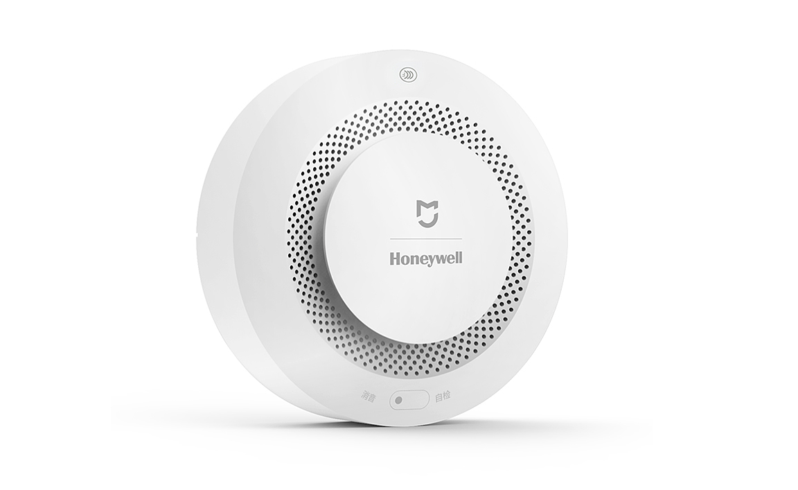 Honeywell，Honeywell，smoke detector，product design，