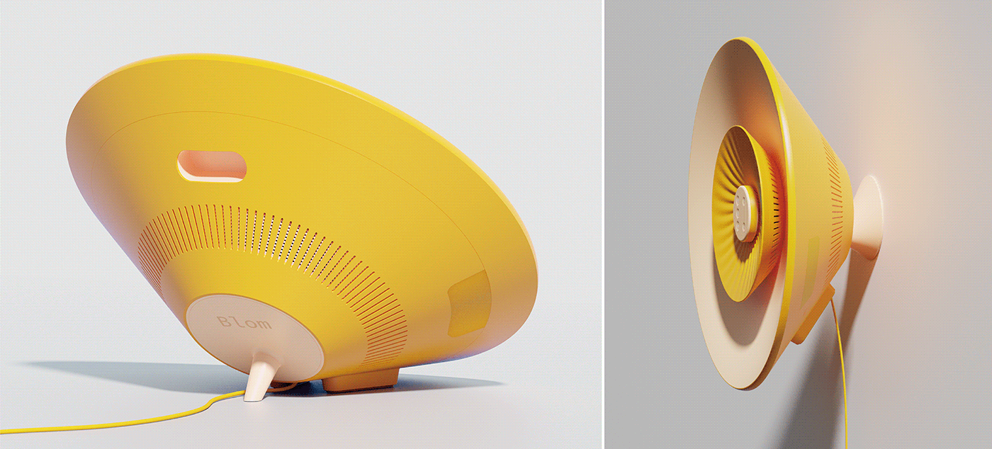 Blom，visual effect，clean air ，purifier，