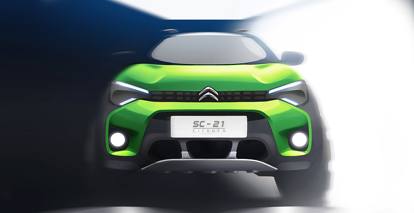 Citroen，VRAC 2018，雪铁龙，草图，