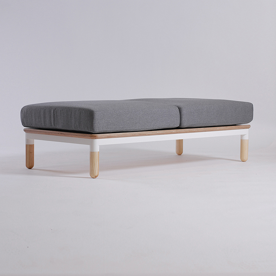 R series sofa，沙发，产品设计，灰色，