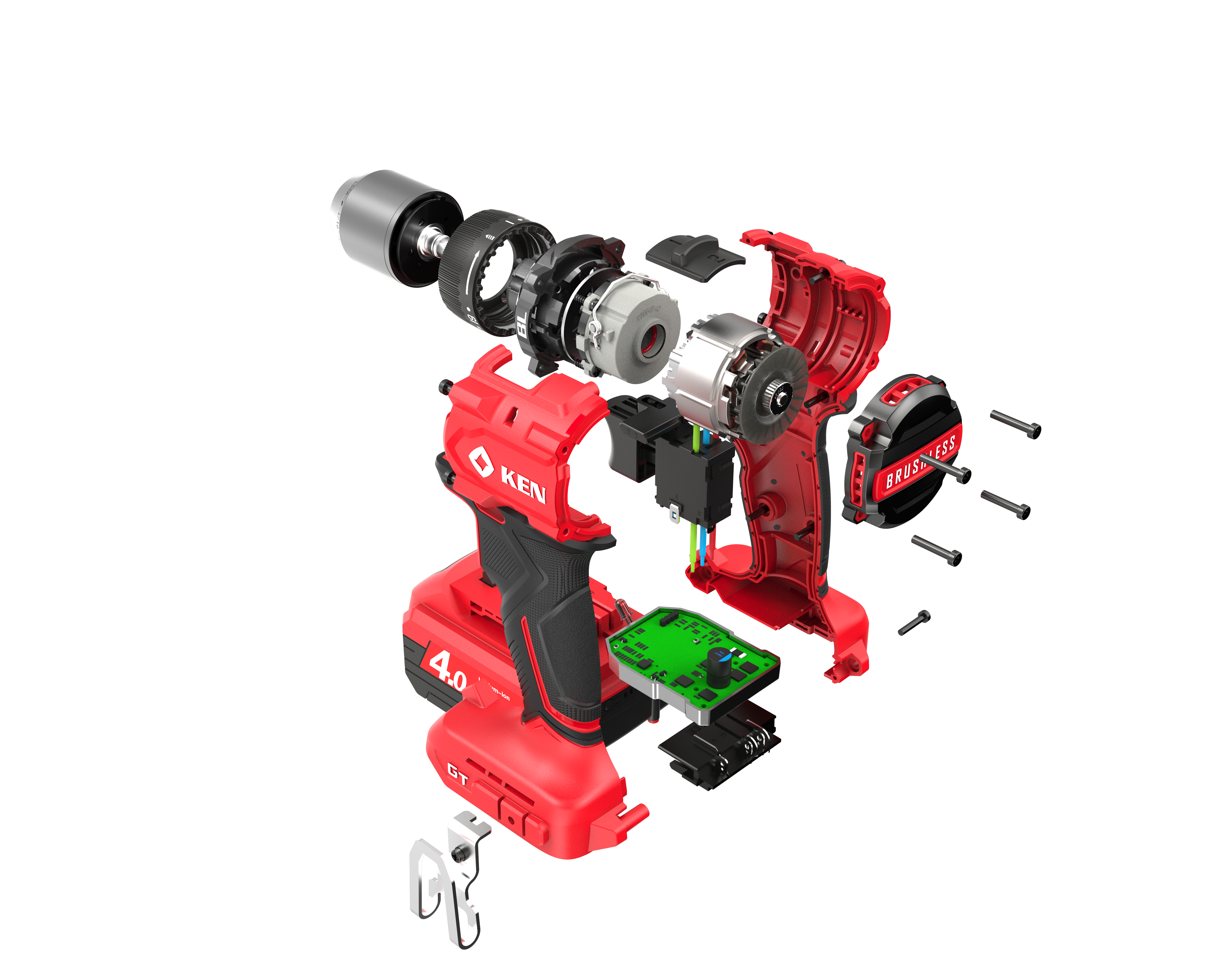 Electric drill，Electric tool，Brushless electric drill，