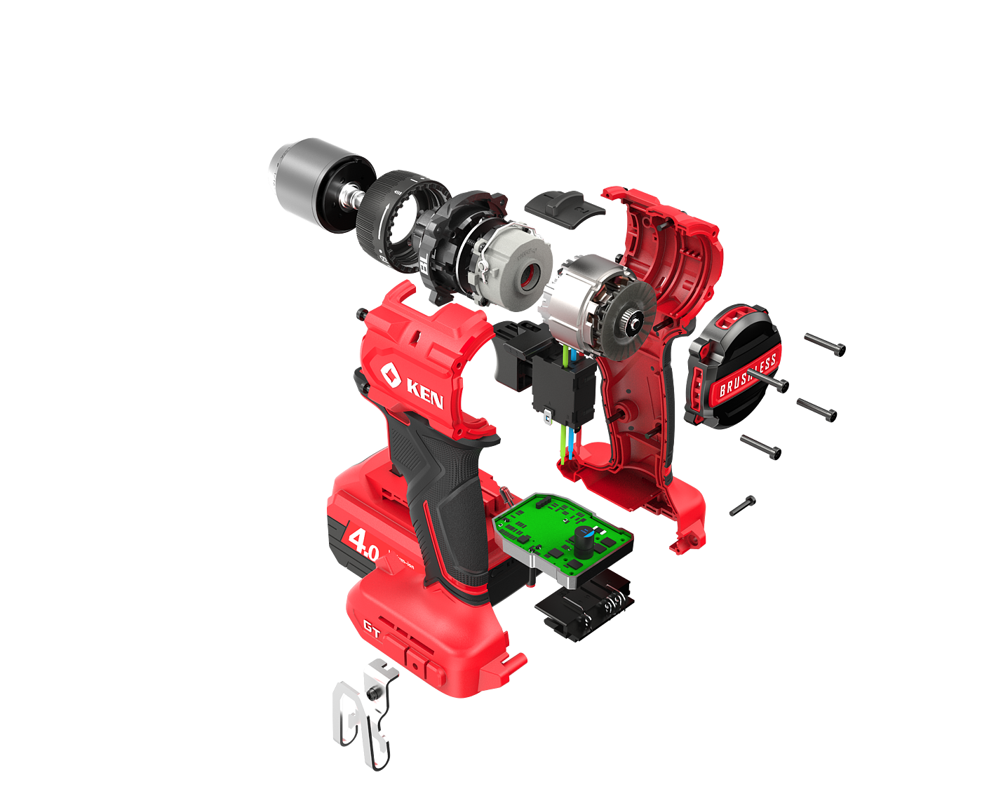 Electric drill，Electric tool，Brushless electric drill，