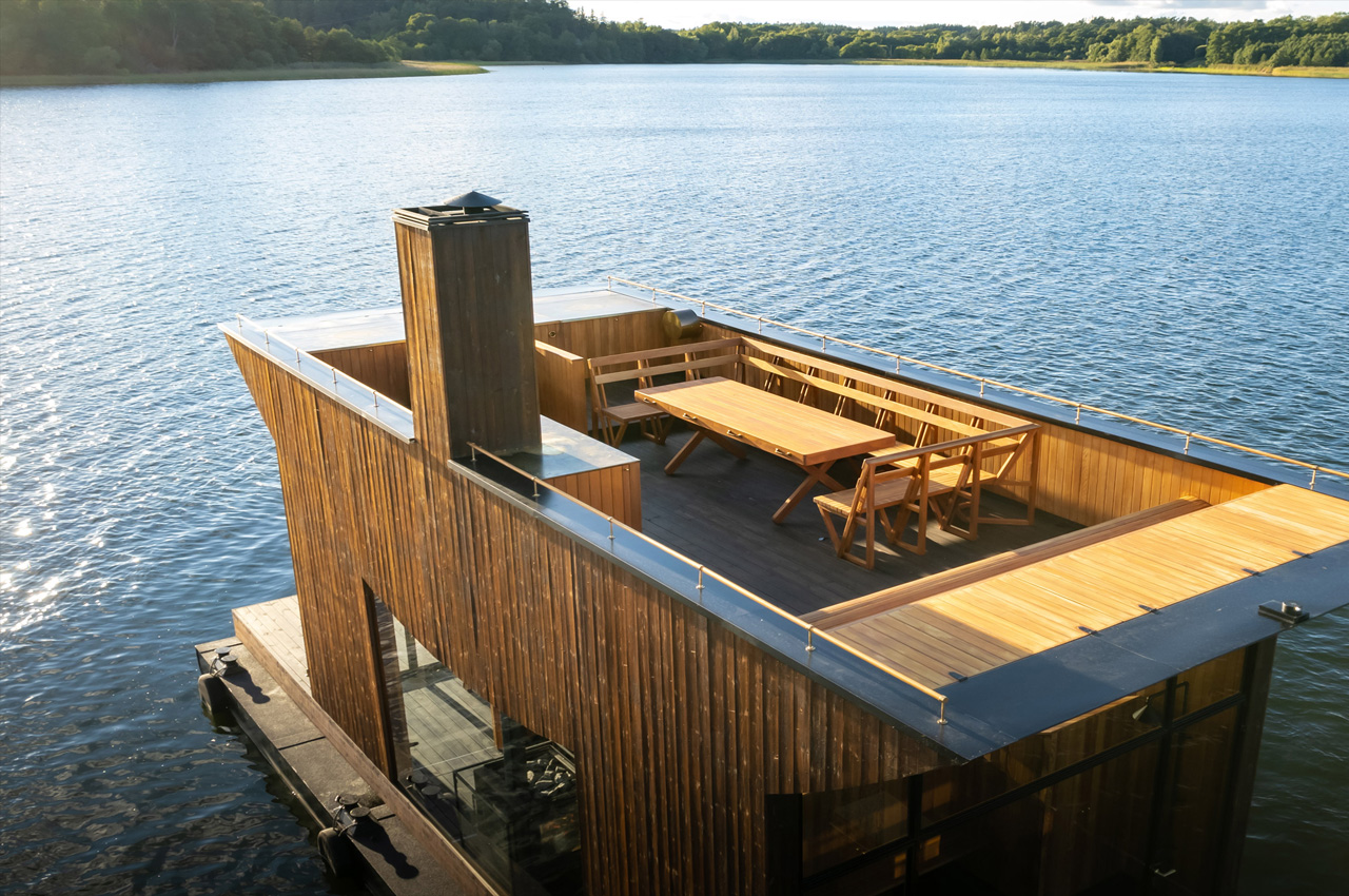 ship，Sauna room，float，pine，