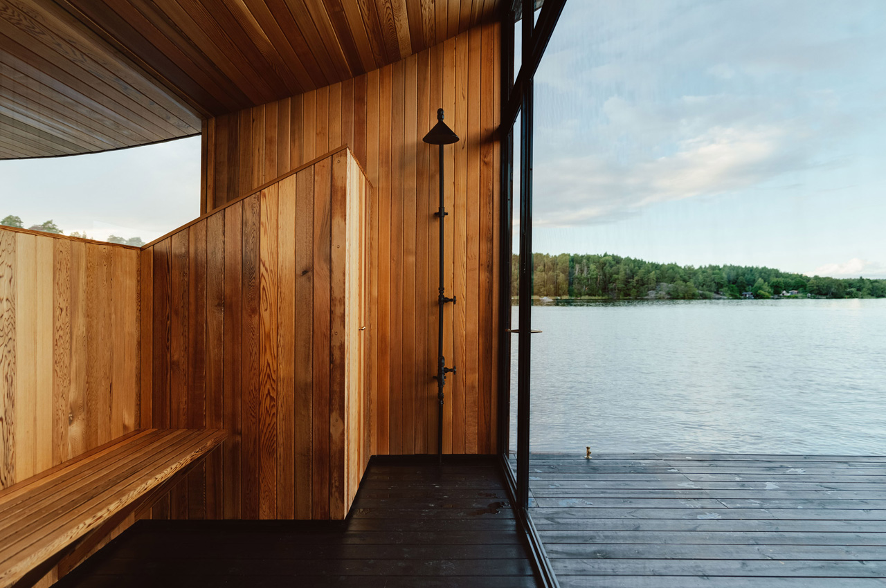 ship，Sauna room，float，pine，