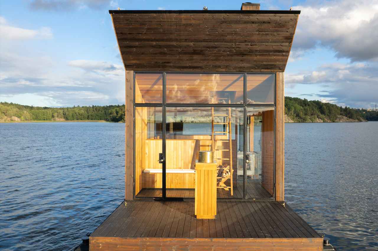ship，Sauna room，float，pine，