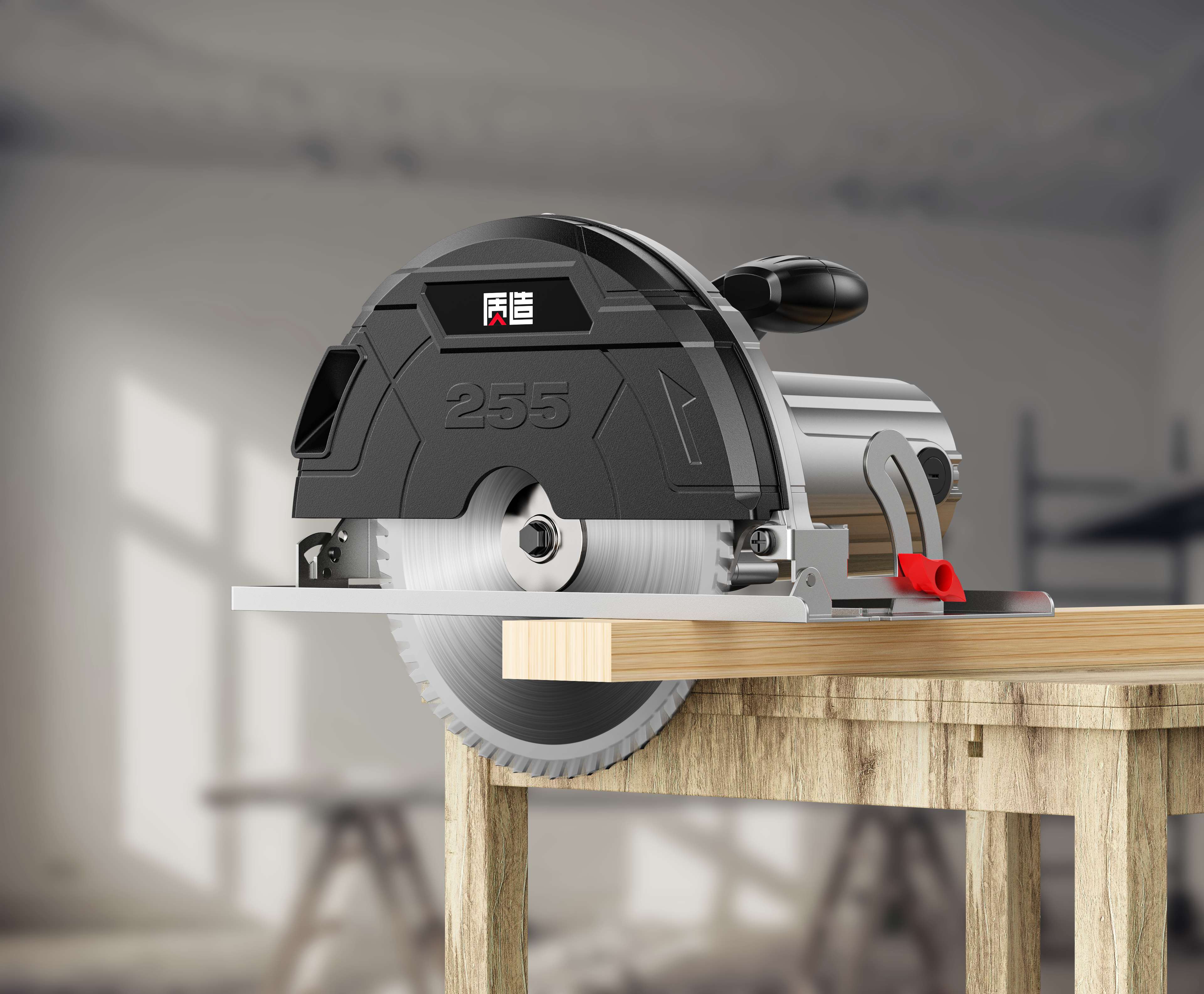 Product rendering，Hardware tools，Electric tool，Electric chain saw，Angle grinder，Car washing machine，level，