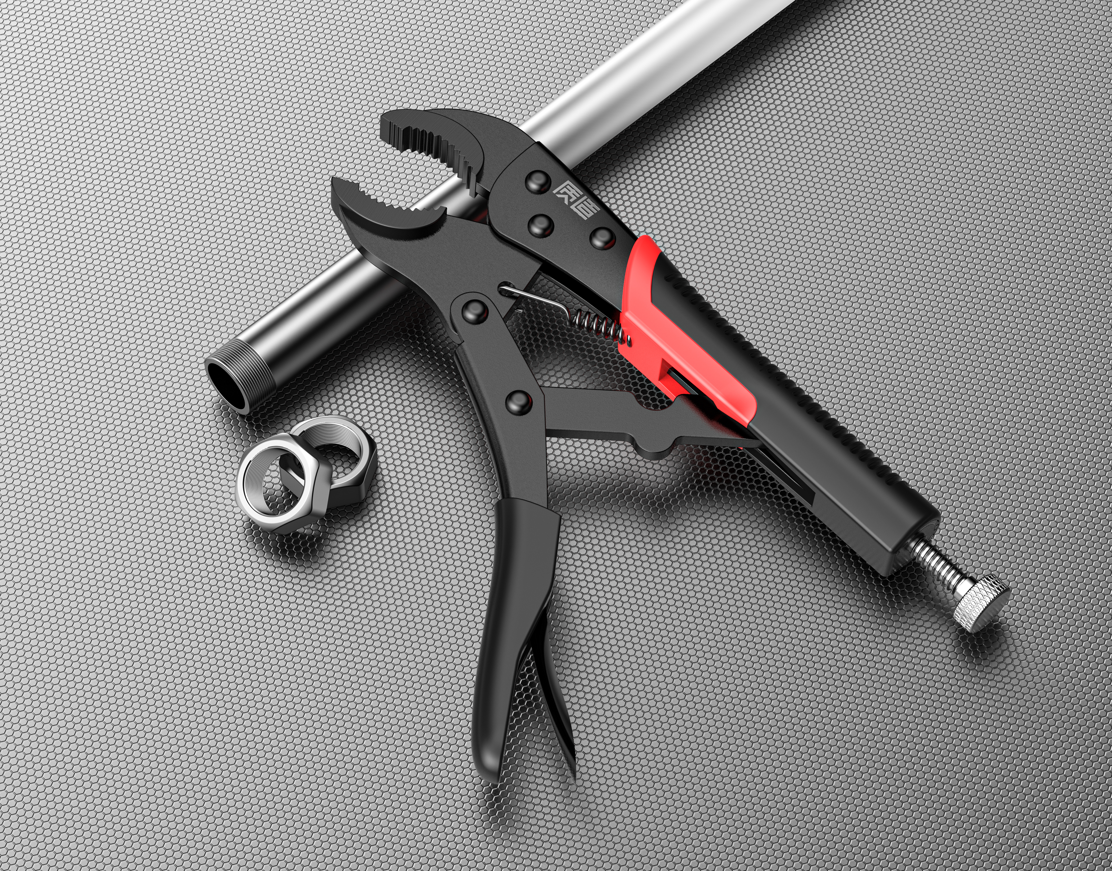 Product rendering，Hardware tools，Electric tool，Electric chain saw，Angle grinder，Car washing machine，level，