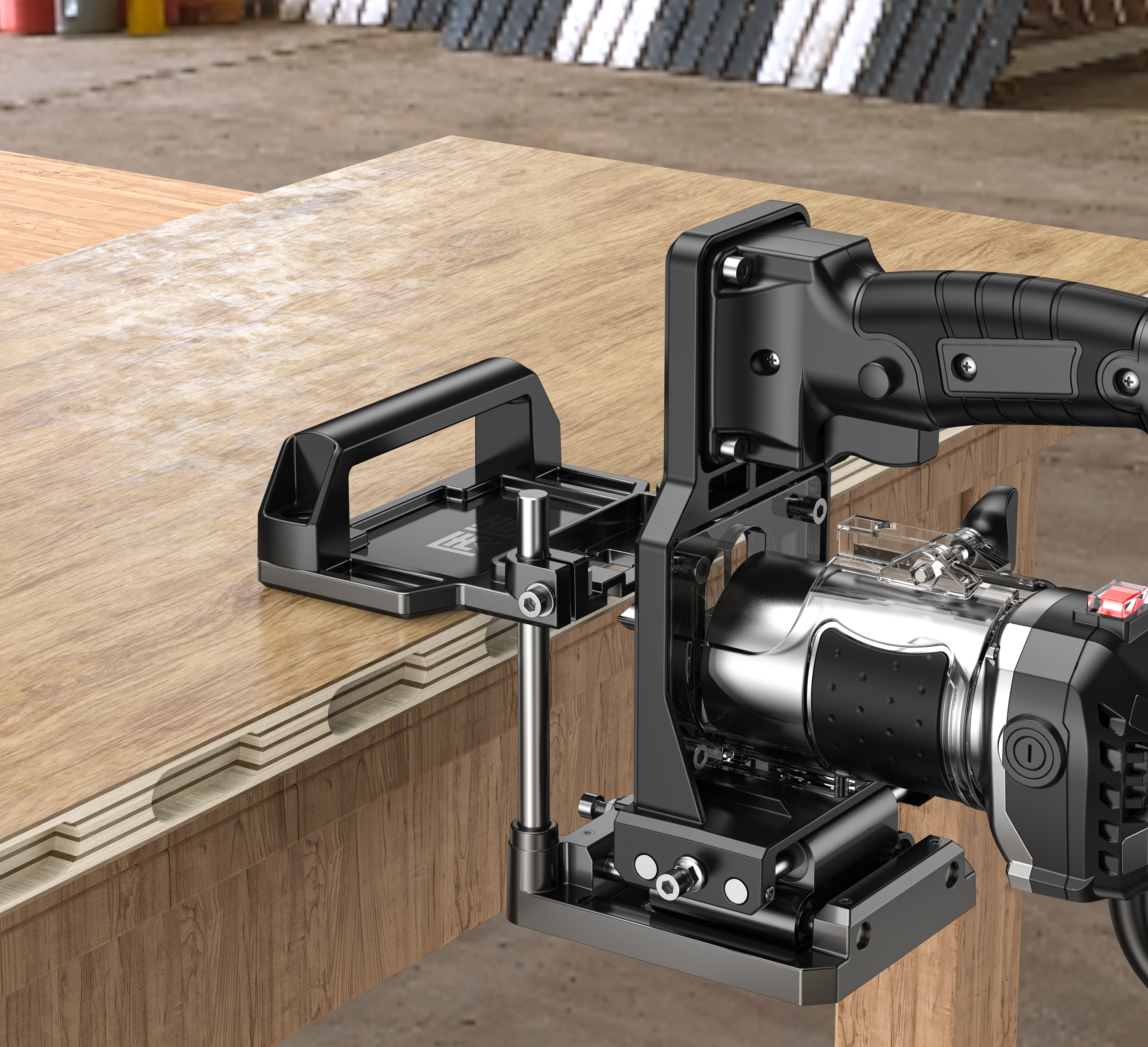 Product rendering，Hardware tools，Electric tool，Electric chain saw，Angle grinder，Car washing machine，level，