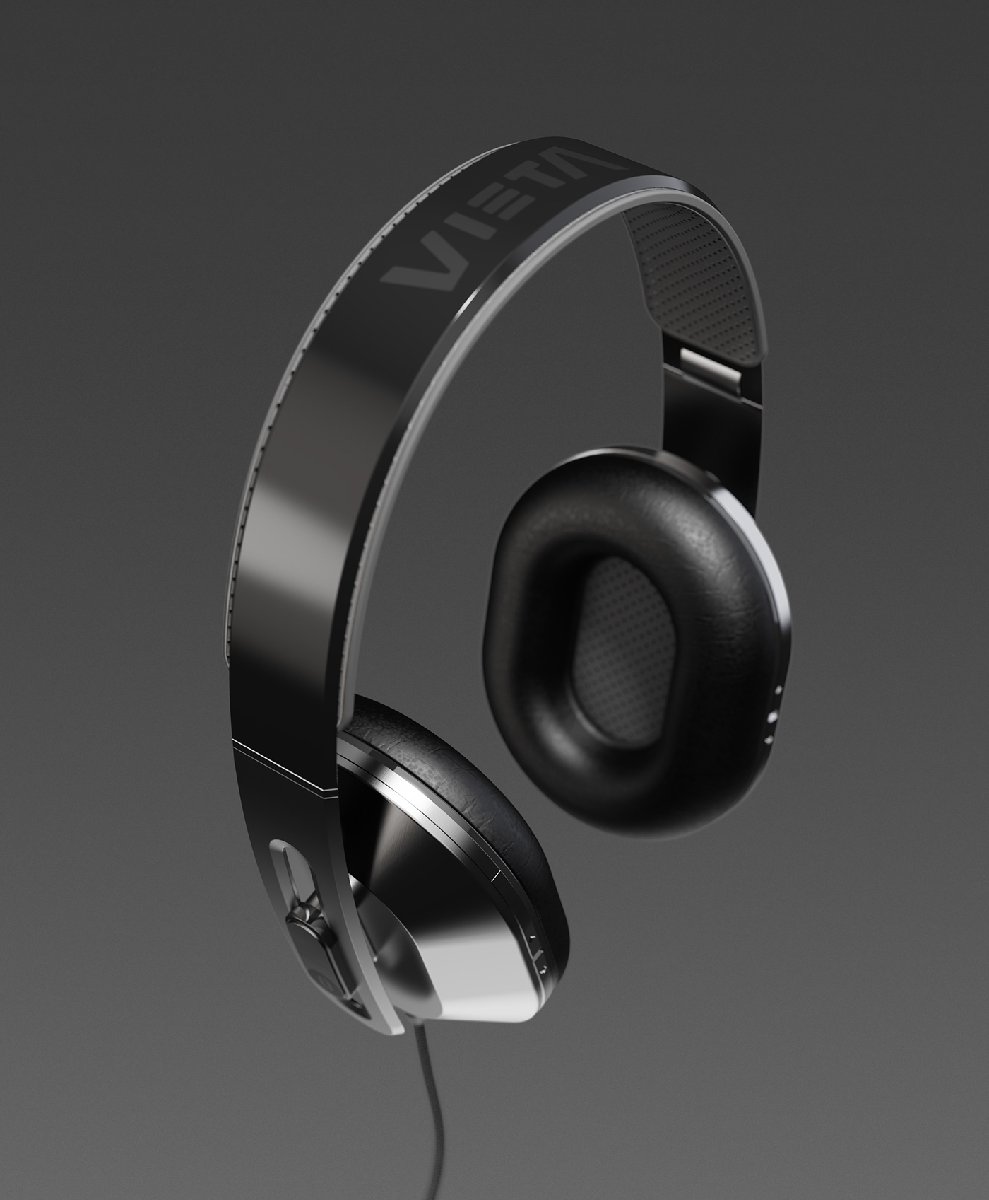 headset，3D rendering，Product visualization，