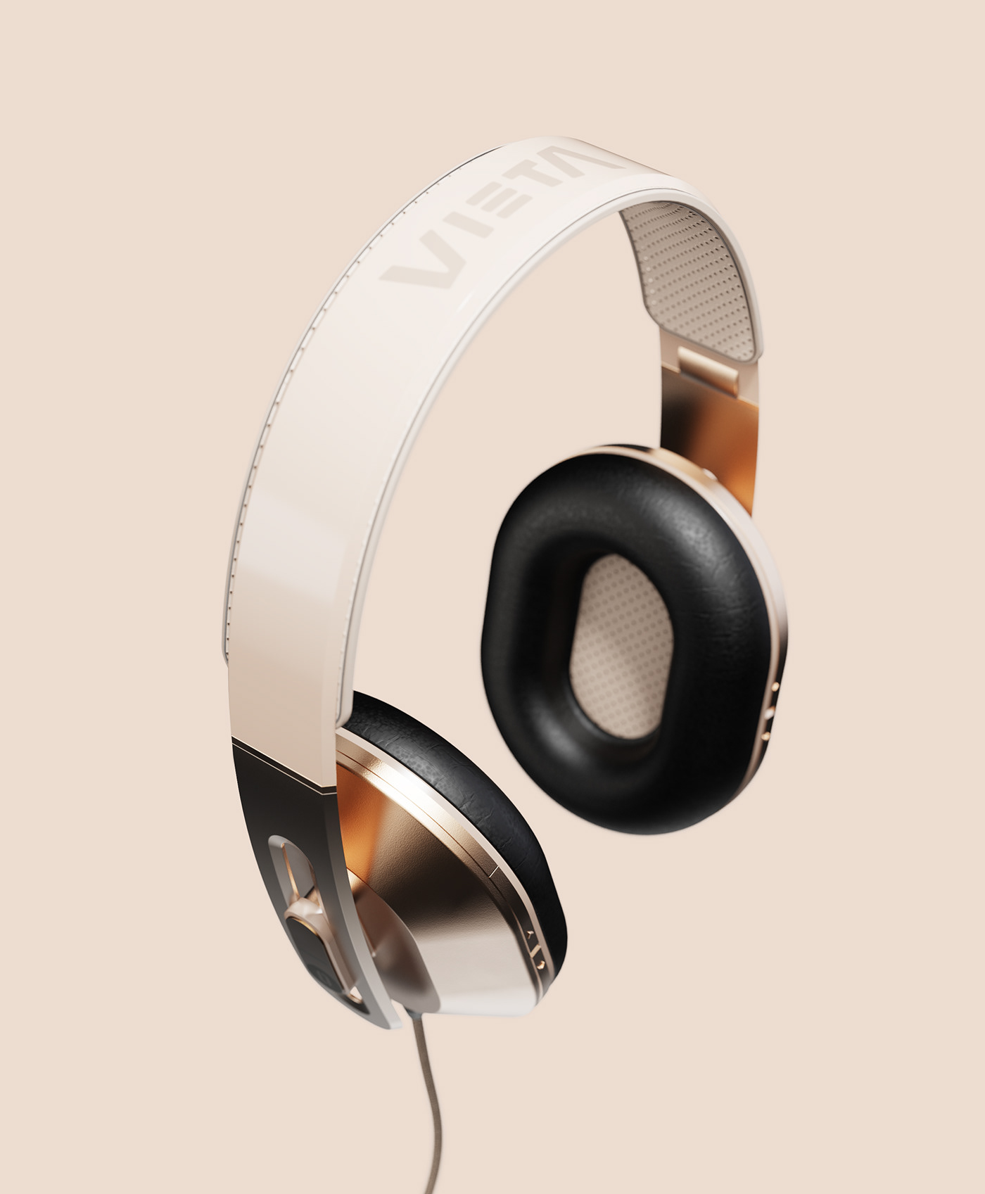 headset，3D rendering，Product visualization，