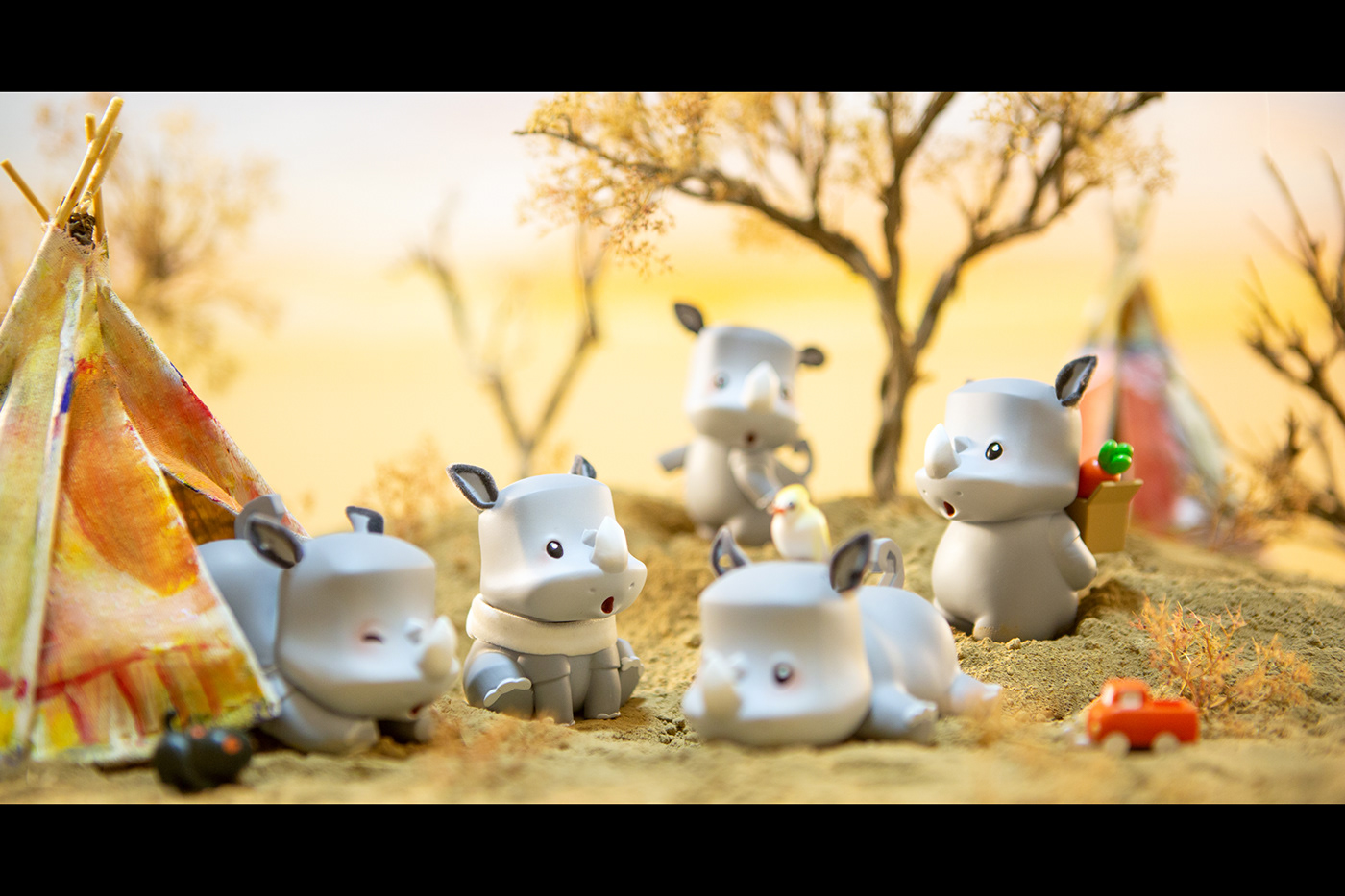 Cartoon characters，ceramics，Sculpture，IP Design，