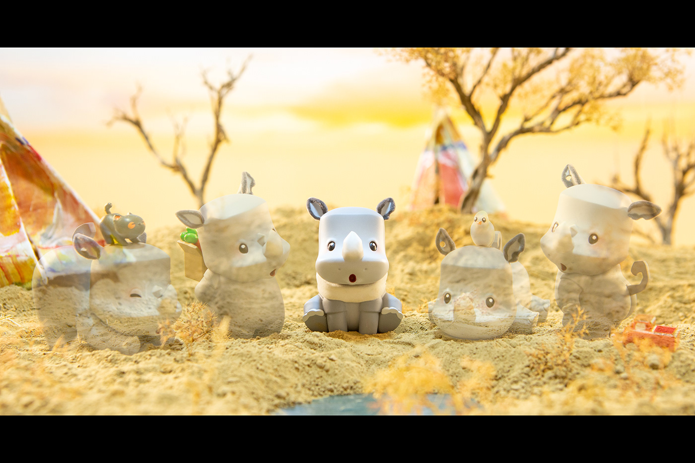 Cartoon characters，ceramics，Sculpture，IP Design，