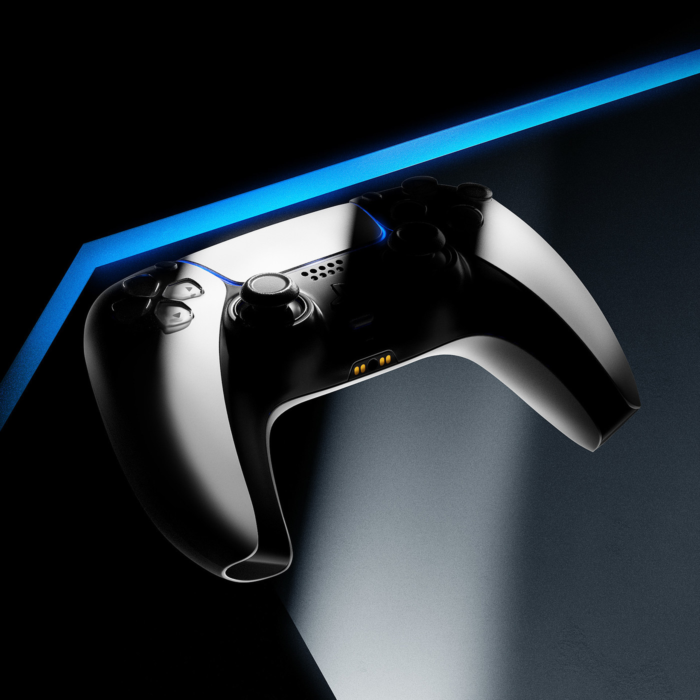 Product rendering，controller，wireless，