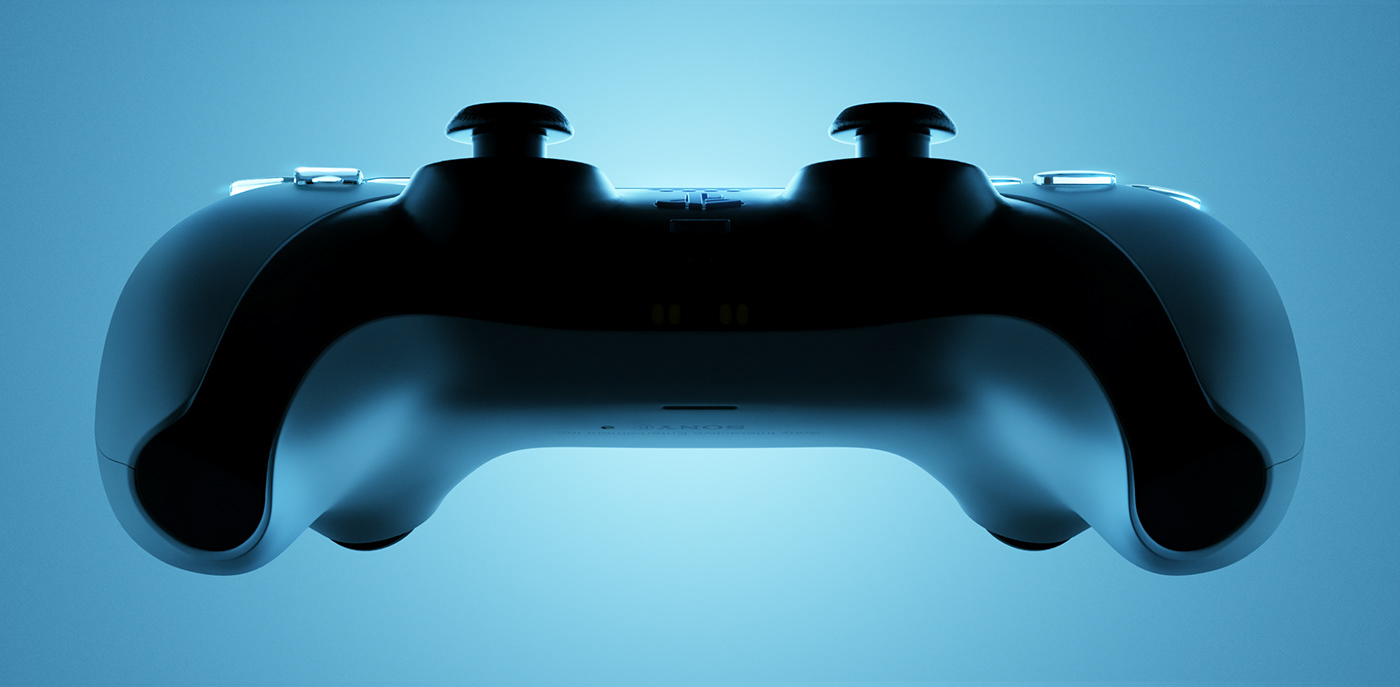 Product rendering，controller，wireless，