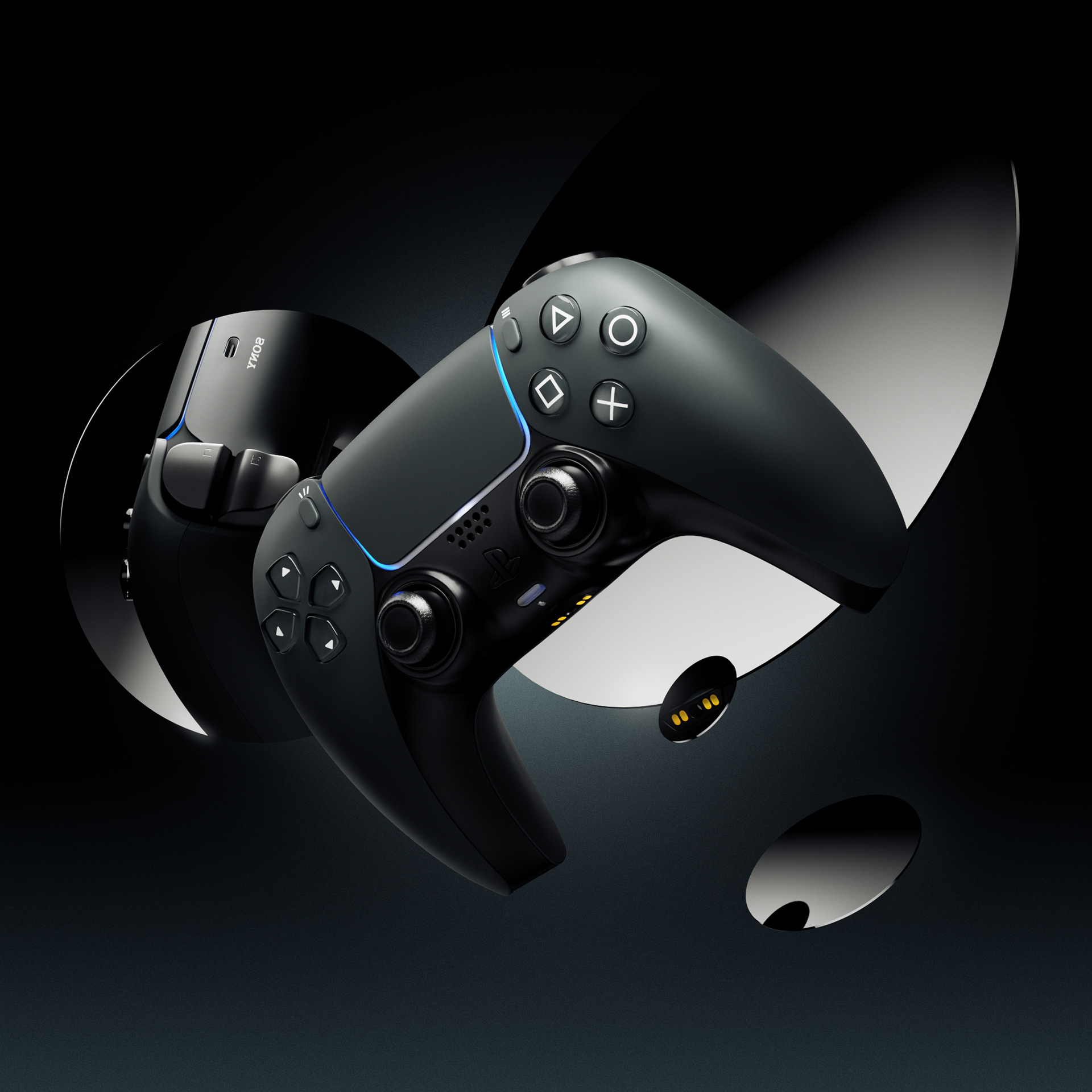 Product rendering，controller，wireless，