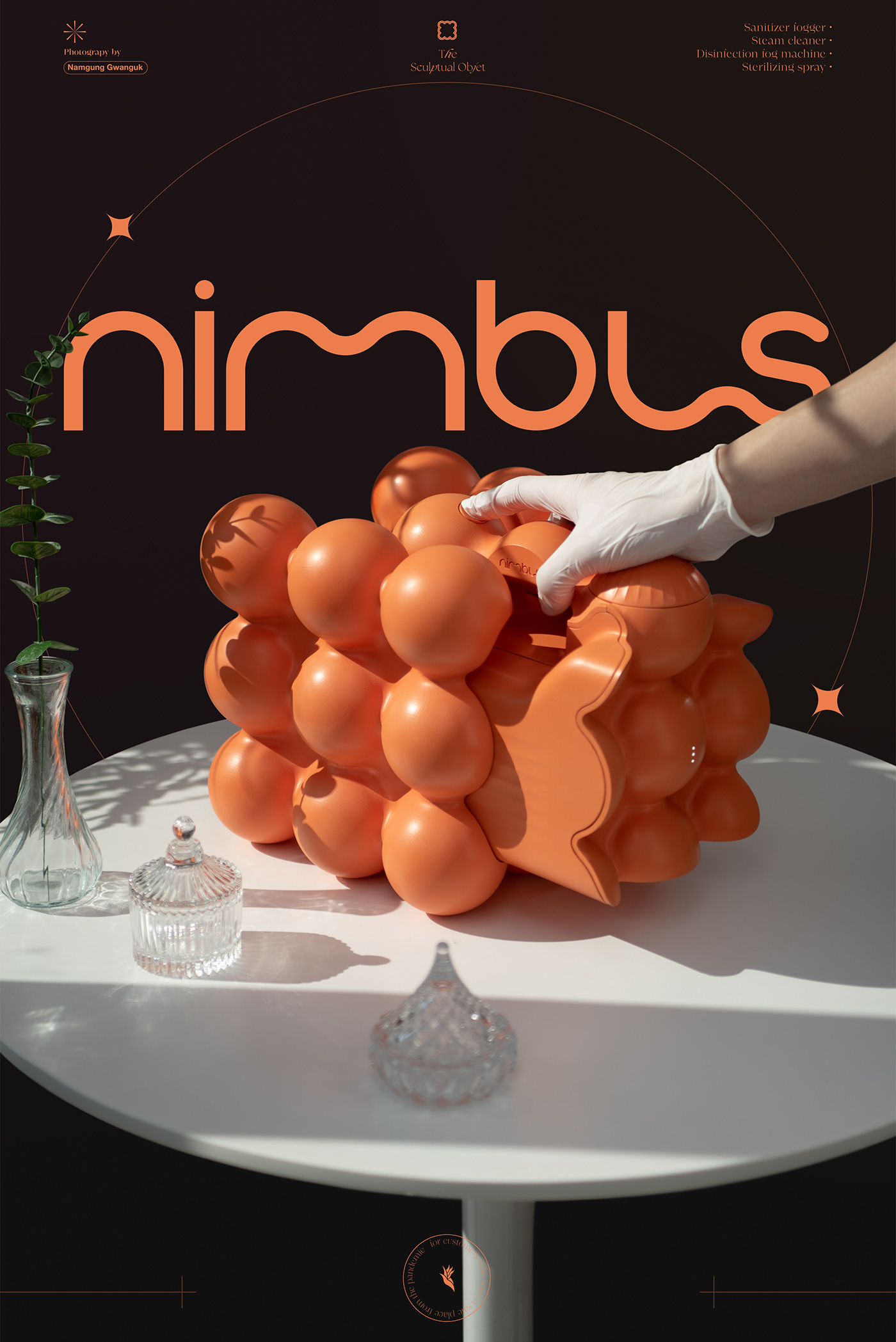 Nimbus，Disinfection steam cleaner，small home appliances，industrial design，
