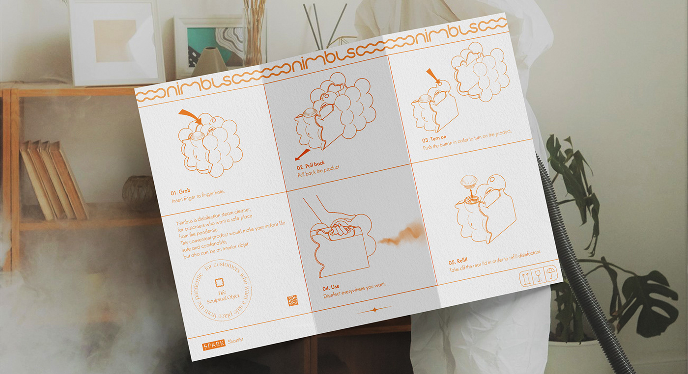 Nimbus，Disinfection steam cleaner，small home appliances，industrial design，