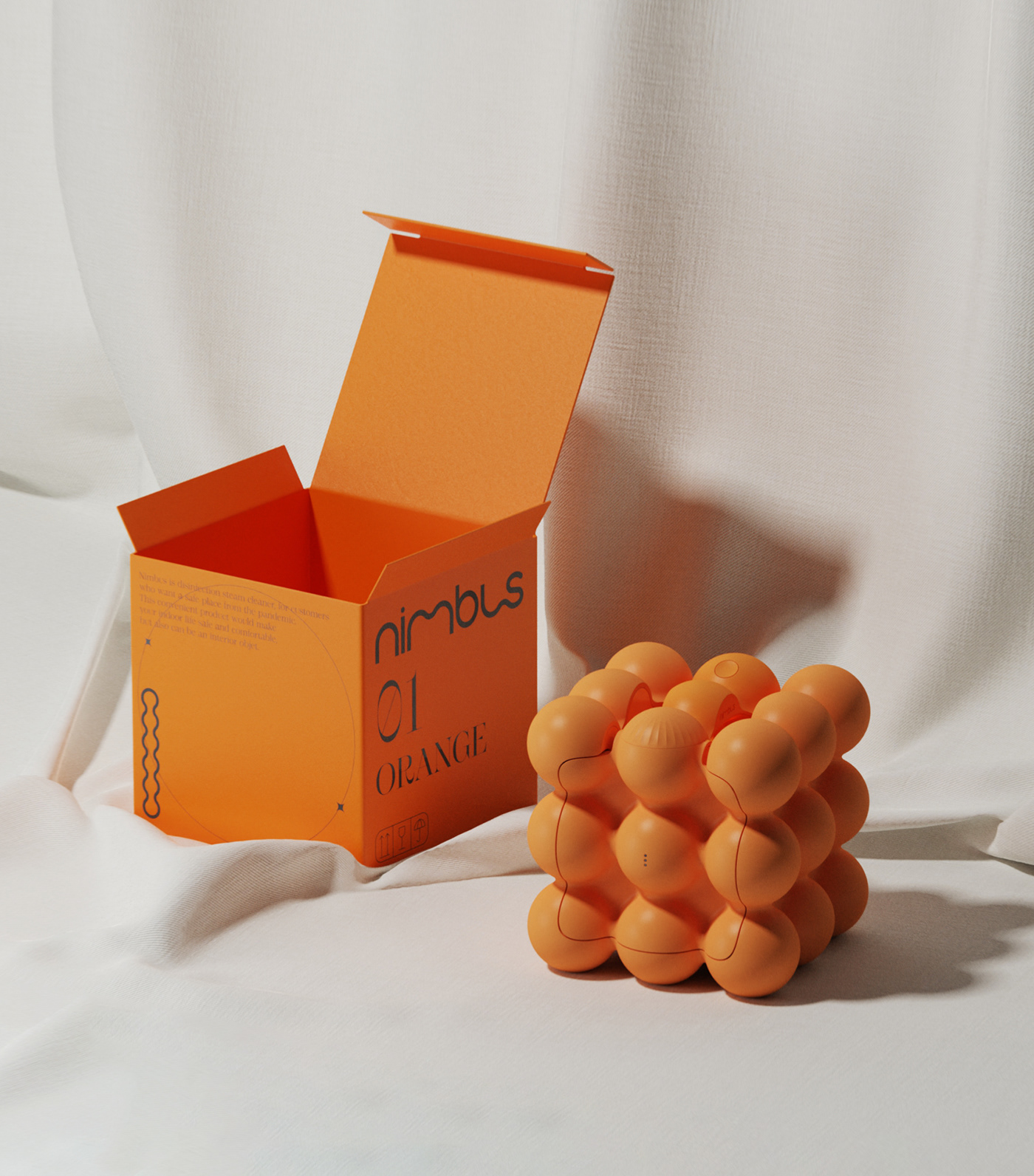 Nimbus，Disinfection steam cleaner，small home appliances，industrial design，