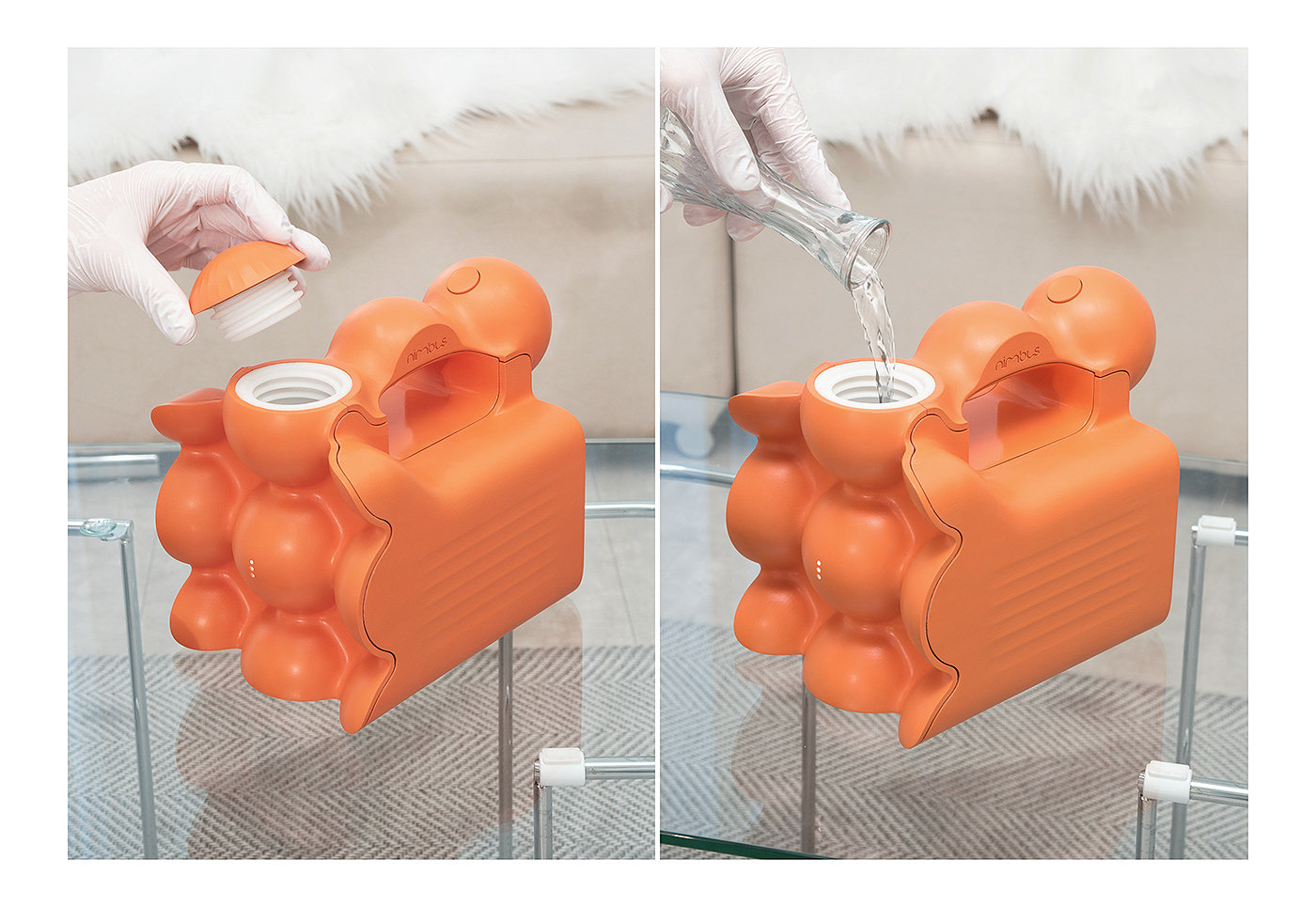 Nimbus，Disinfection steam cleaner，small home appliances，industrial design，