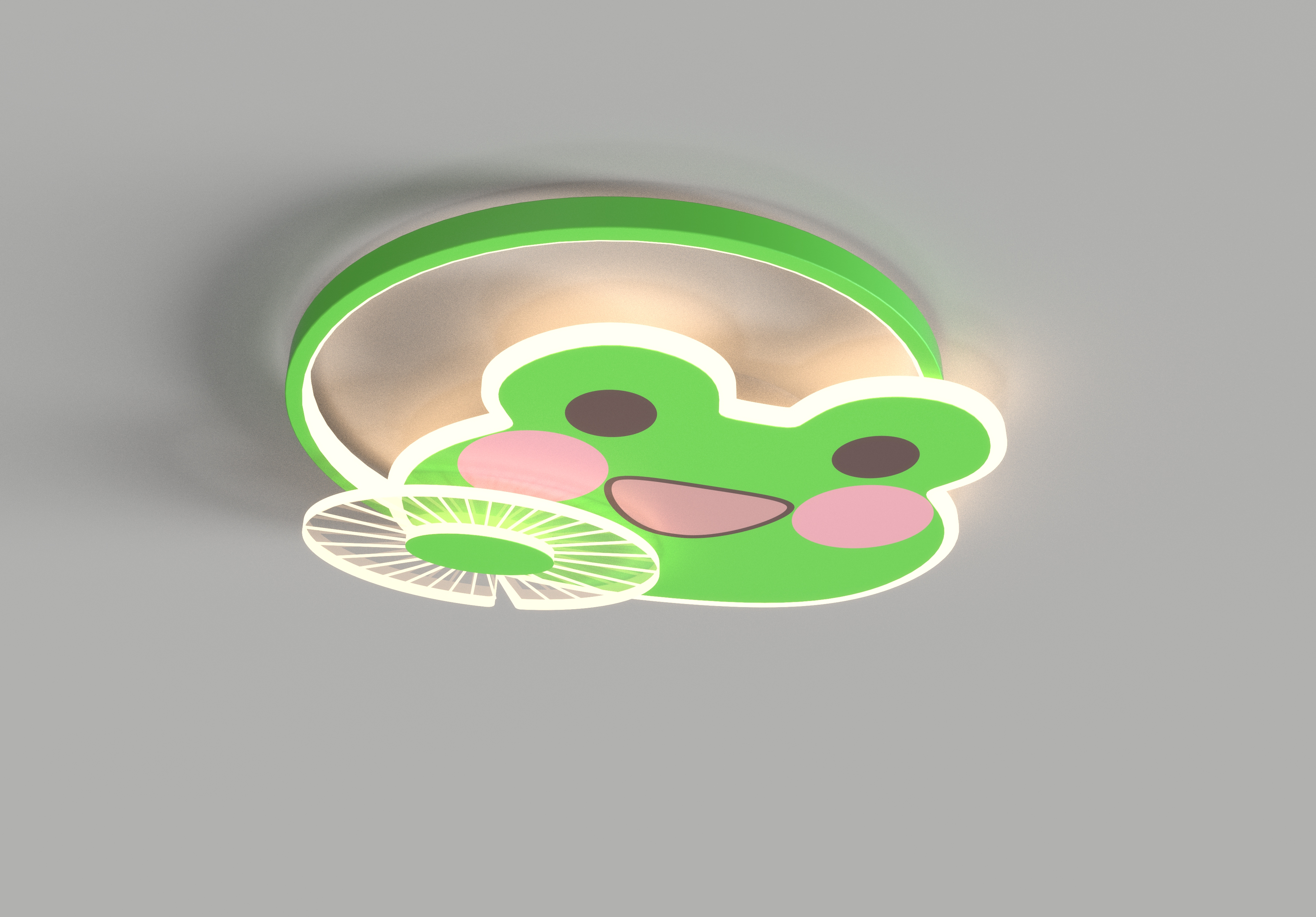 Childlike interest，Cartoon，light in the bedroom，