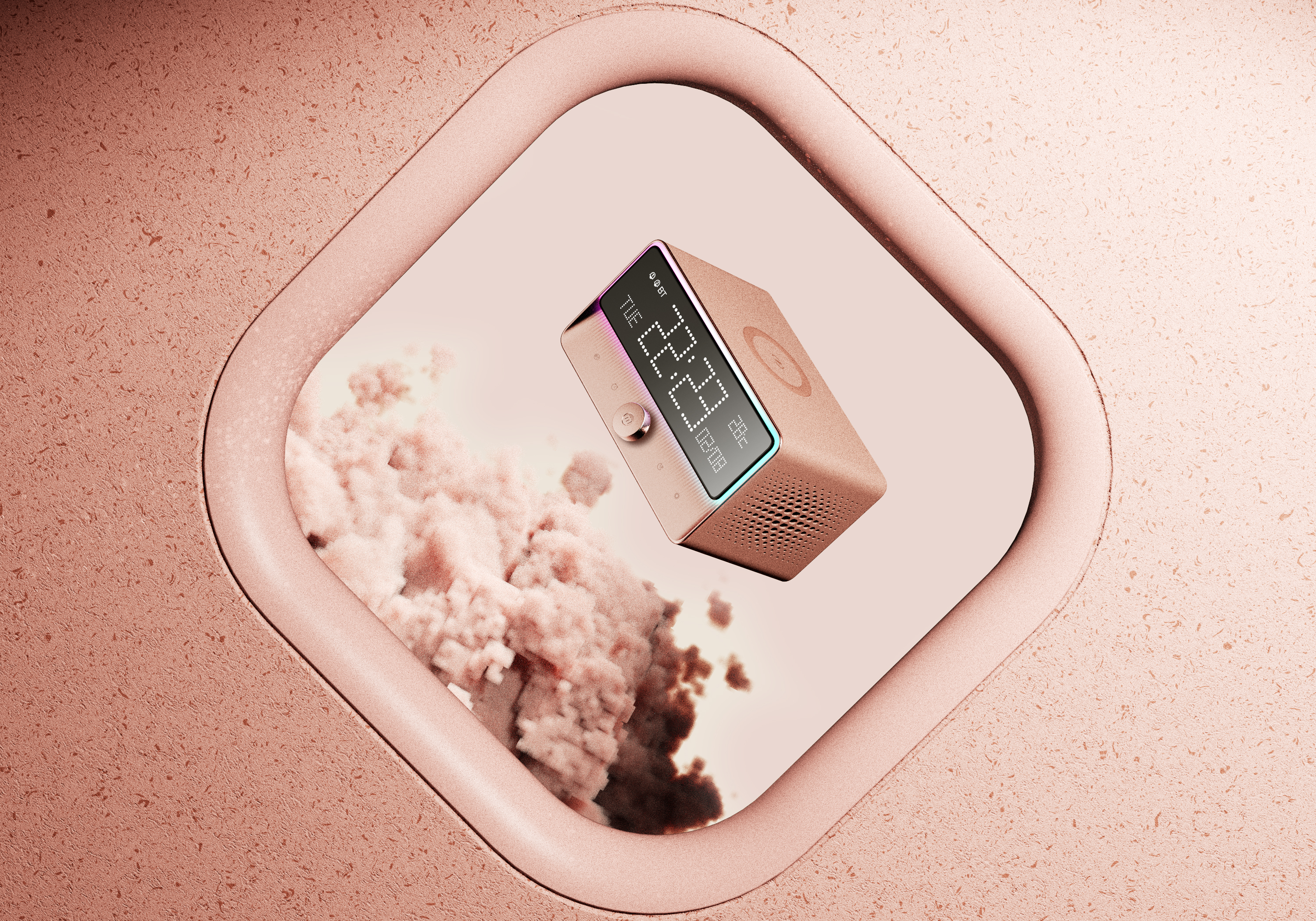 two thousand and twenty-two，Works of the Year，alarm clock，Wireless charging，iphone，