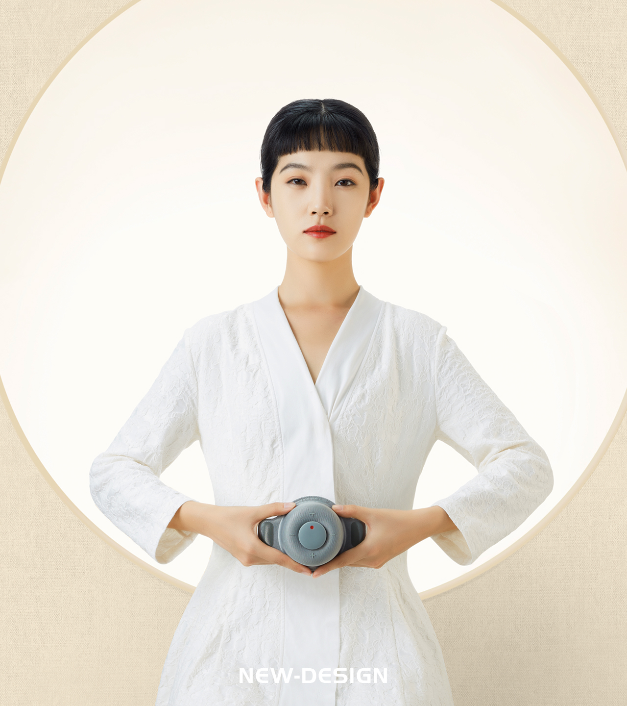 Ancient moxibustion，Visual temperature regulation，Infineless rotation，industrial design，