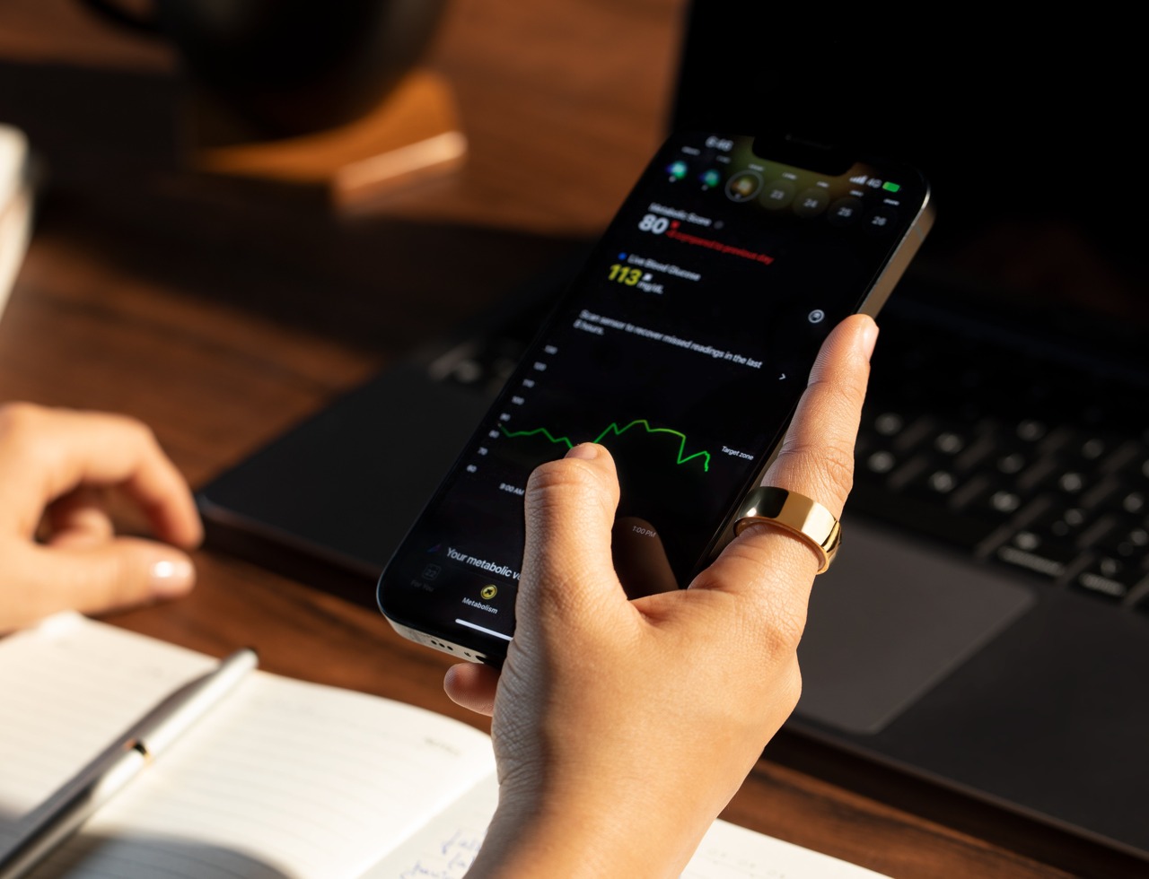 Ultrahuman，wearable devices ，Blood glucose level，product design，M1 patch，