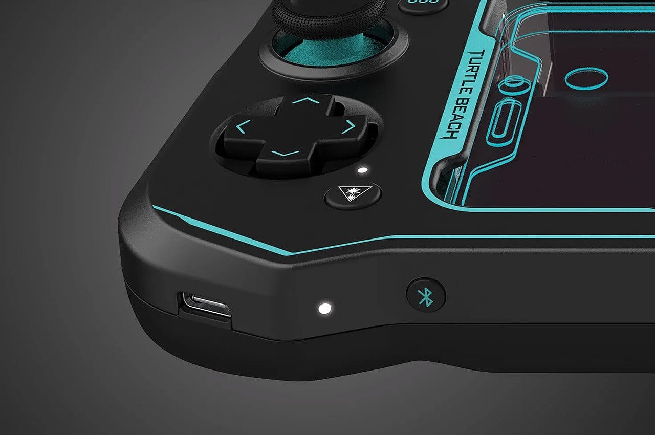 Atom controller，Turtle Beach，Backbone controller，product design，Aesthetic design，No delay，Adsorbable，