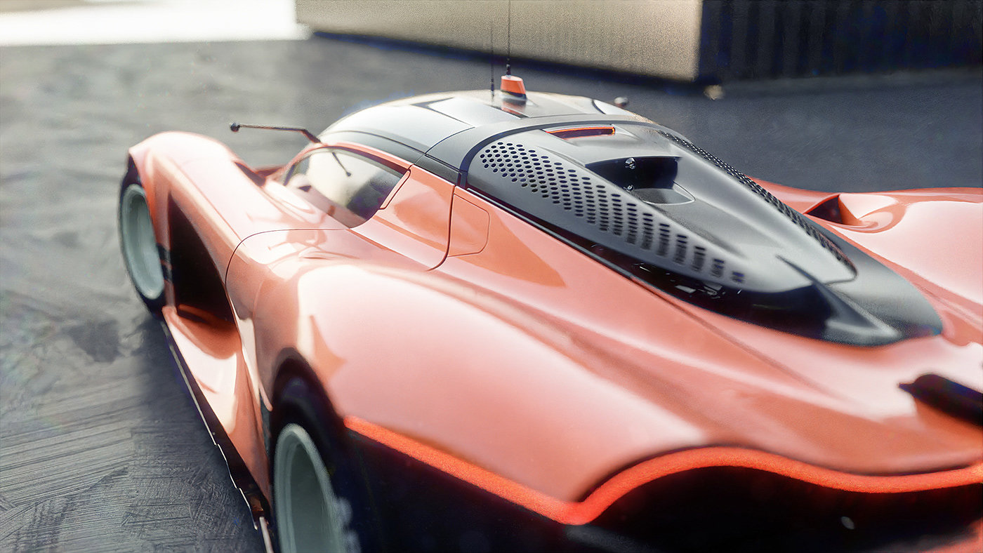 sabino learning field，SBD 2022 concept，Automobile design，Streamlined design，Ergonomics，