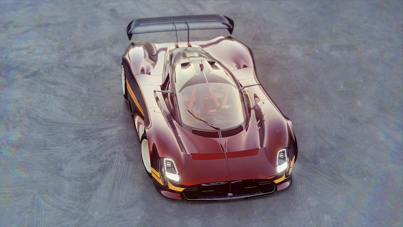 sabino learning field，SBD 2022 concept，Automobile design，Streamlined design，Ergonomics，