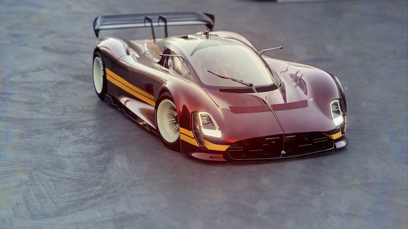 sabino learning field，SBD 2022 concept，Automobile design，Streamlined design，Ergonomics，