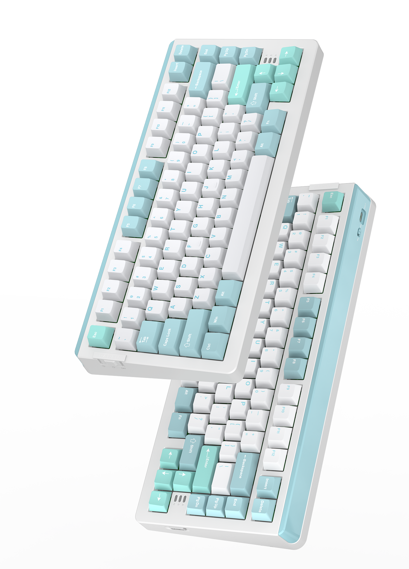 Daryou，Mechanical keyboard，transparent，Retro，Mecha，